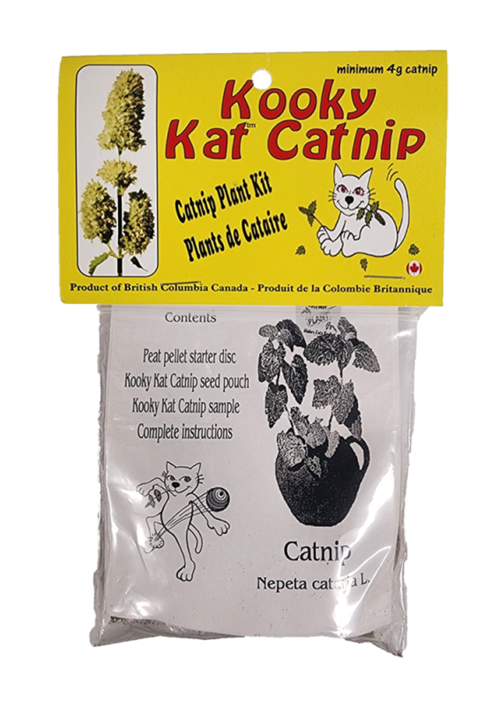 KOOKY KAT CATNIP Kooky Kat Grow Your Own Catnip Kit