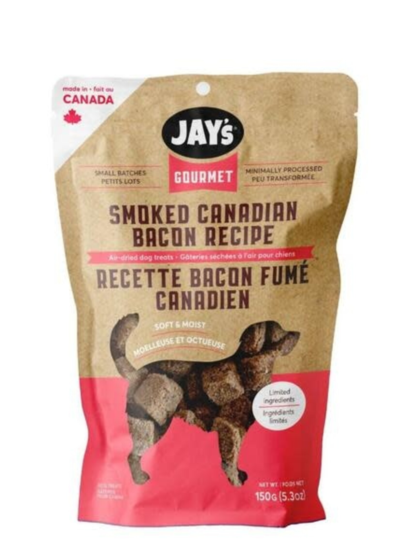 Jay's Gourmet Smoked Canadian Bacon 150GM