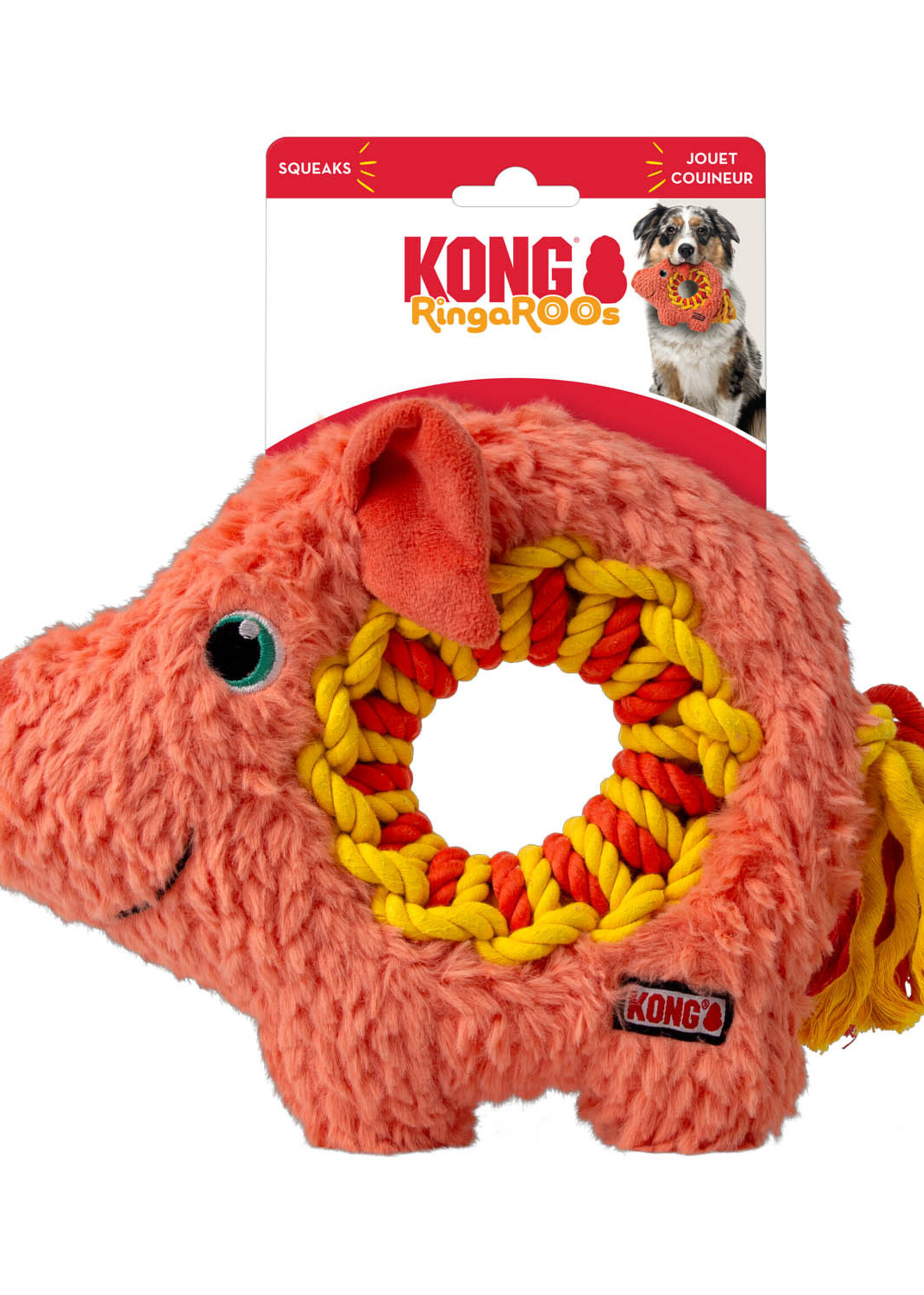 Kong Ringaroos Pig - Medium