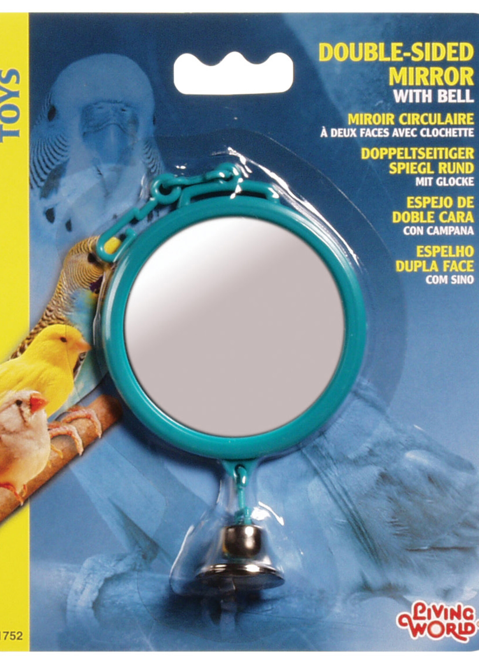 Living World Living World Double-sided Mirror with Bell - Large - 7 cm (2.8in)