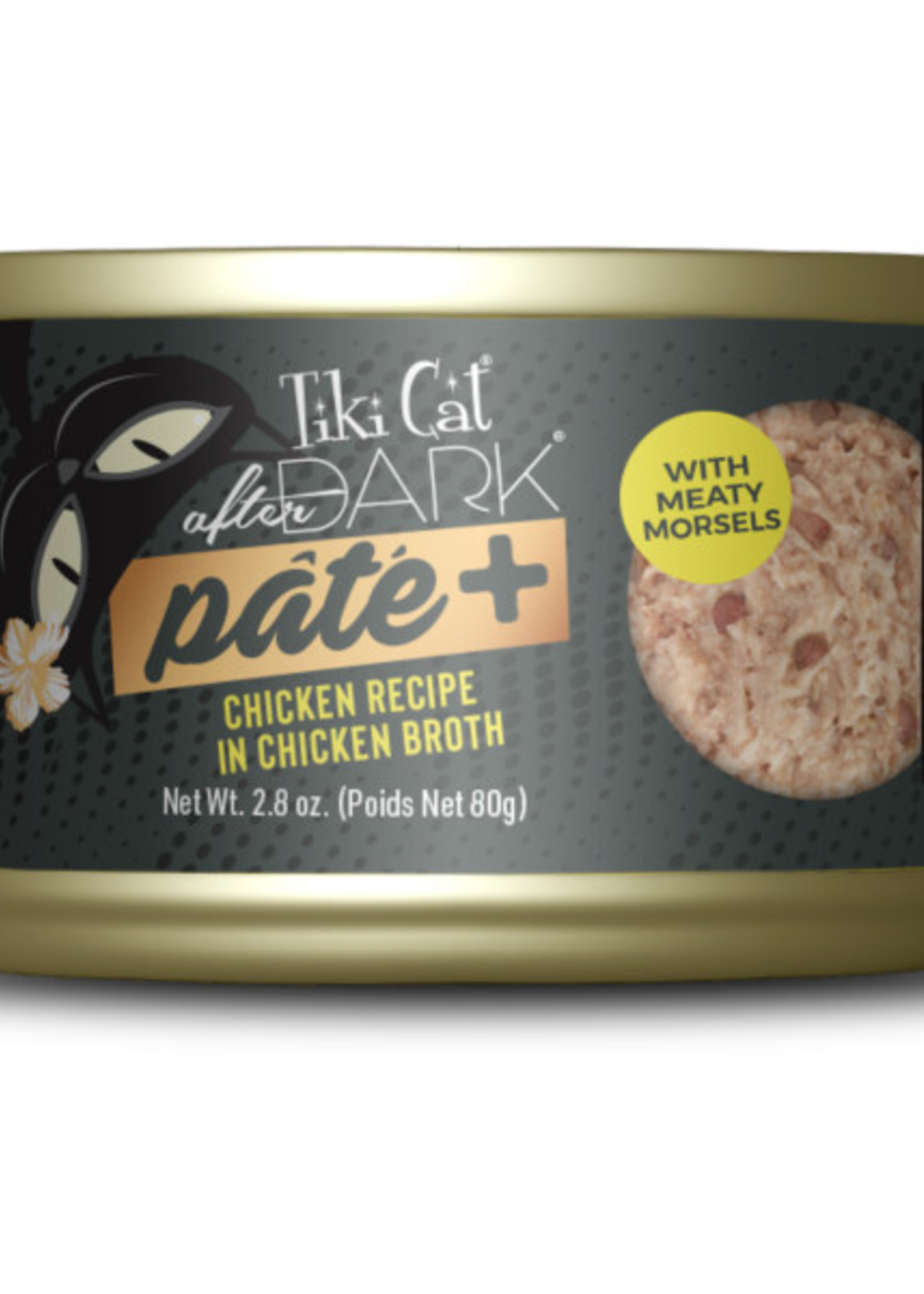 Tiki Cat Tiki Cat After Dark Pate+ Chicken 2.8 oz