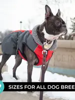 Shedrow K9 Shedrow K9 Chinook Dog Coat M Red/Grey