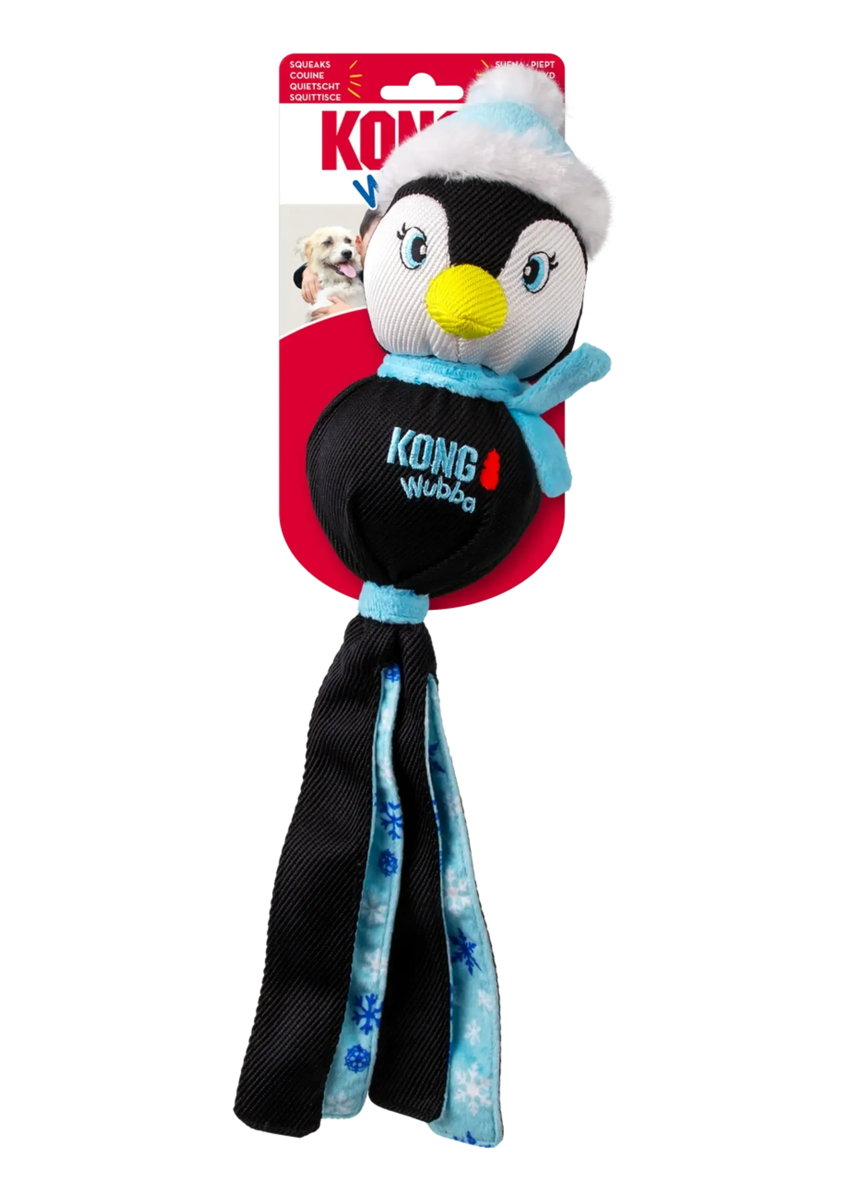 Kong KONG Holiday Wubba Assorted Lg