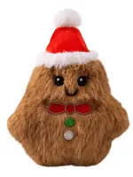Kong KONG Holiday Snuzzles Mini Gingerbread XS