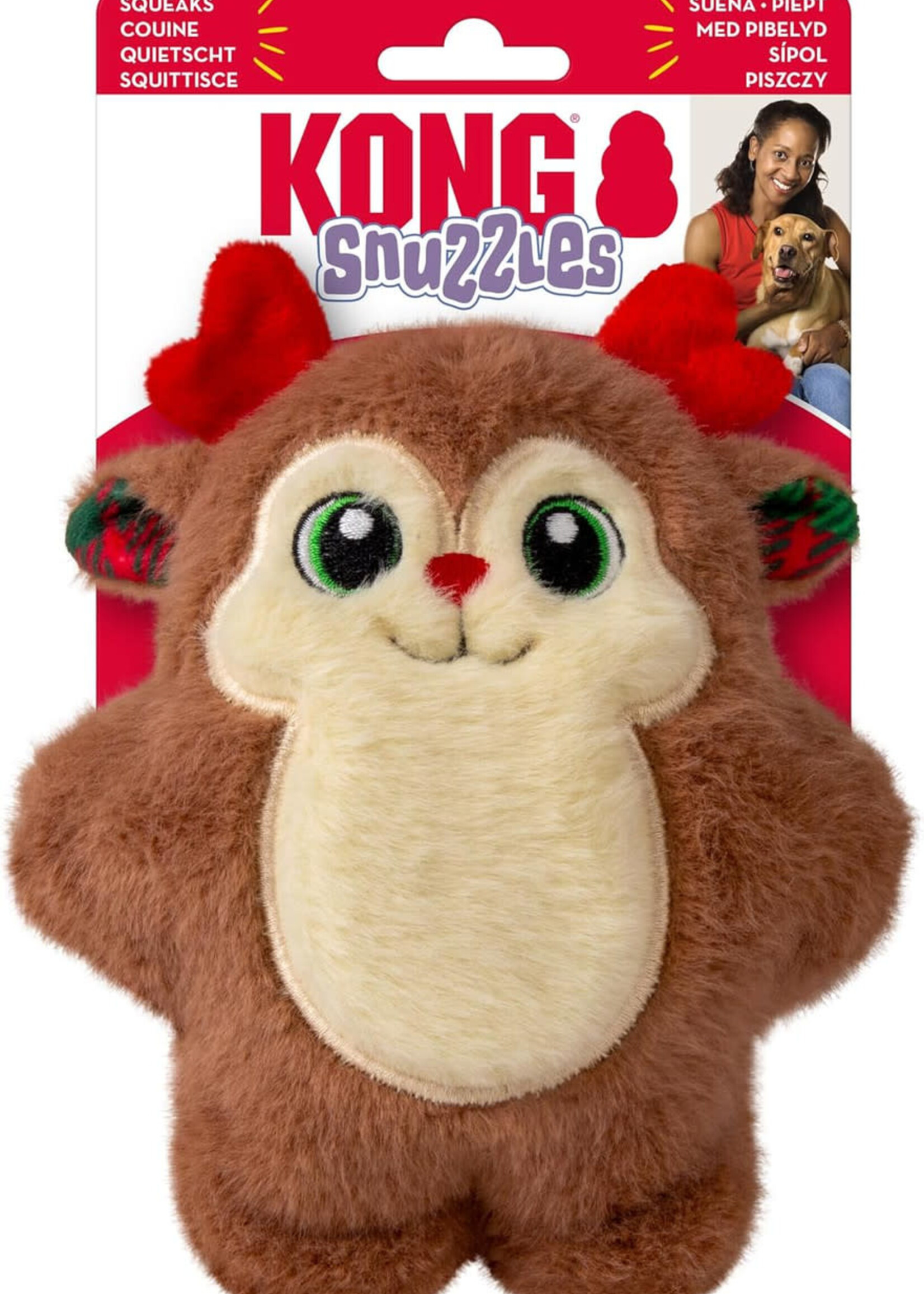 Kong KONG Holiday Reindeer Md