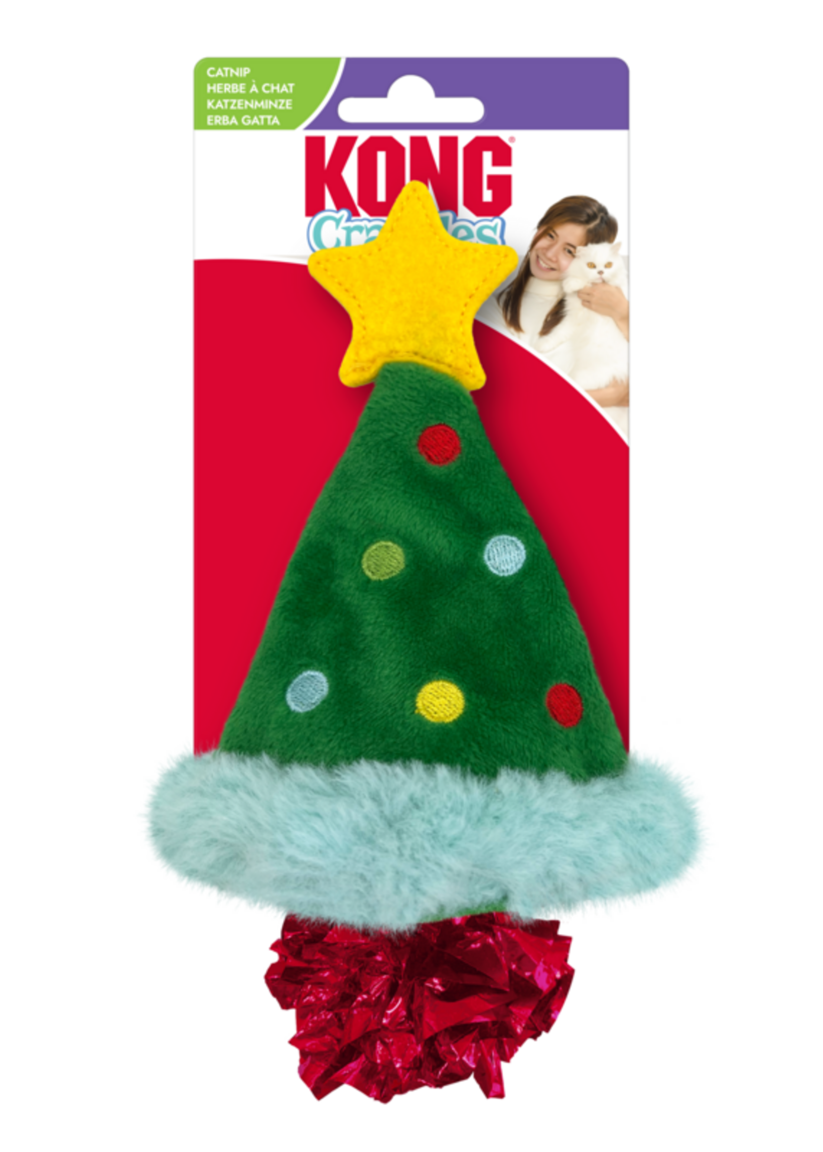 Kong KONG Holiday Crackles Christmas Tree
