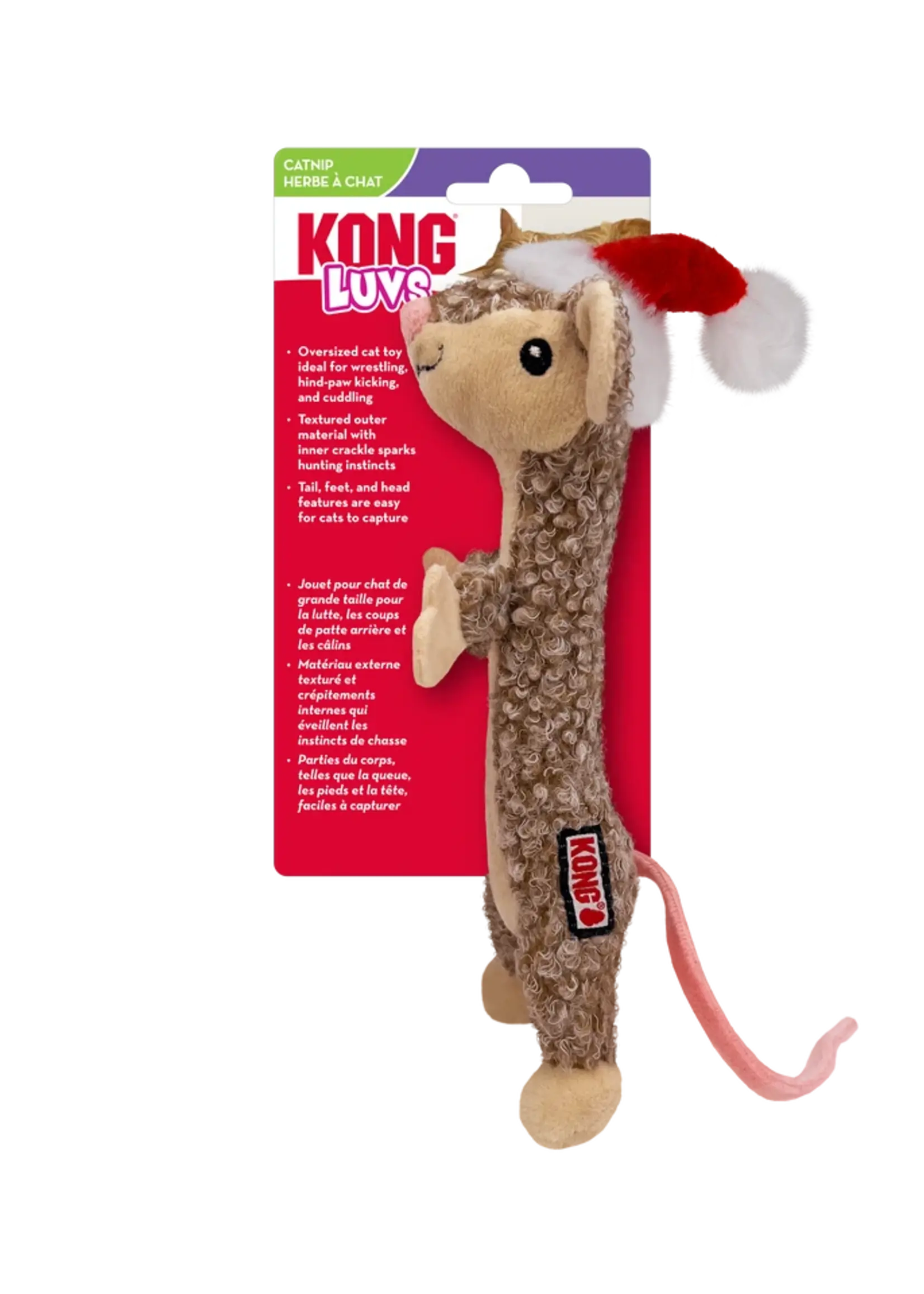 Kong KONG Holiday Cat Luvs Mouse
