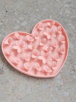 DexyPaws Dexypaws Dog Enrichment Snuffle Mat Heart Blush Pink