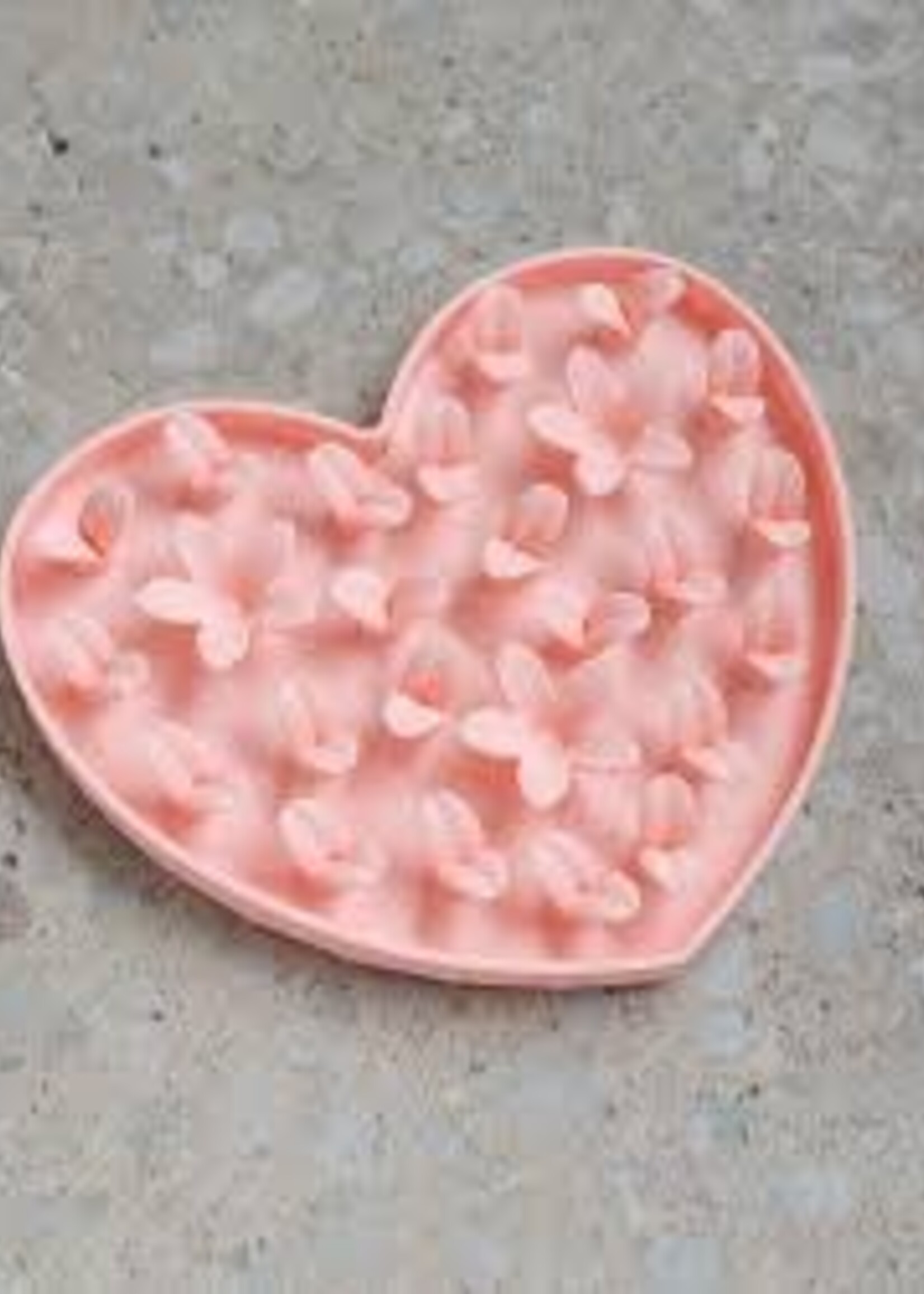 DexyPaws Dexypaws Dog Enrichment Snuffle Mat Heart Blush Pink