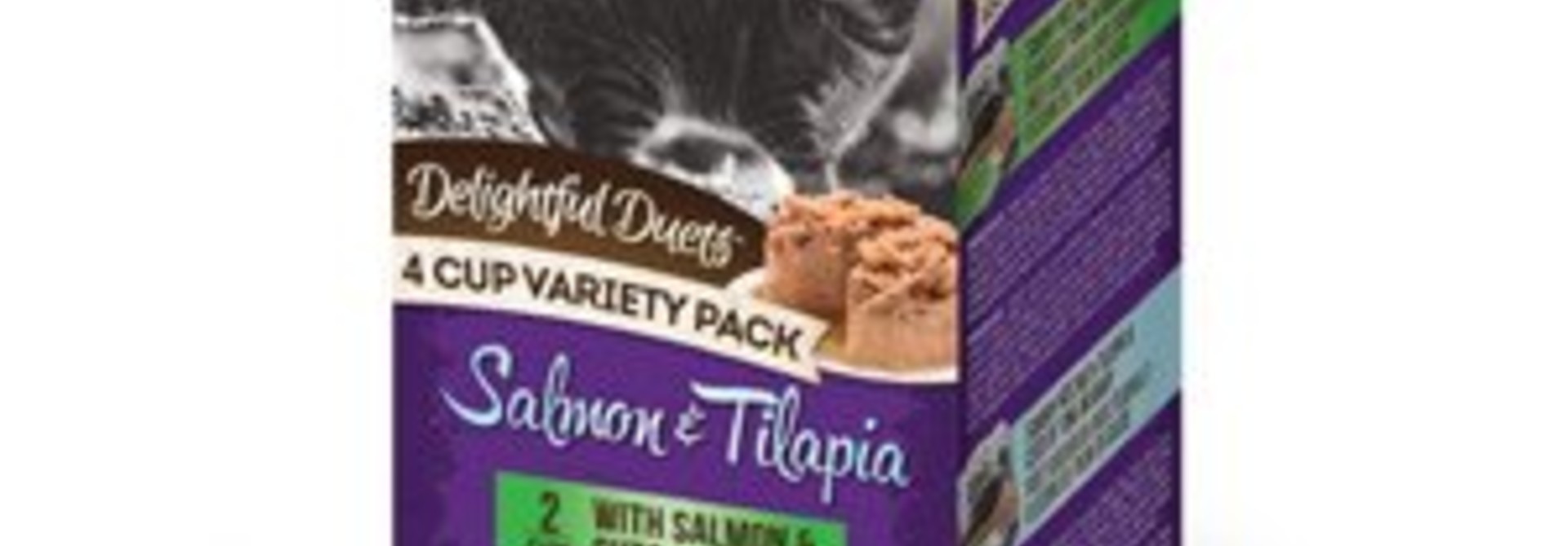 Zoe Delightful Duets Salmon & Tilapia 4cup Variety