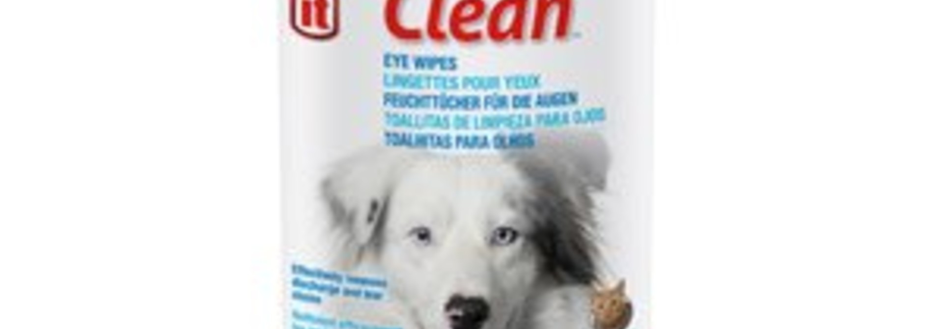 Dogit Clean Eye Wipes, Unscented, 70pcs