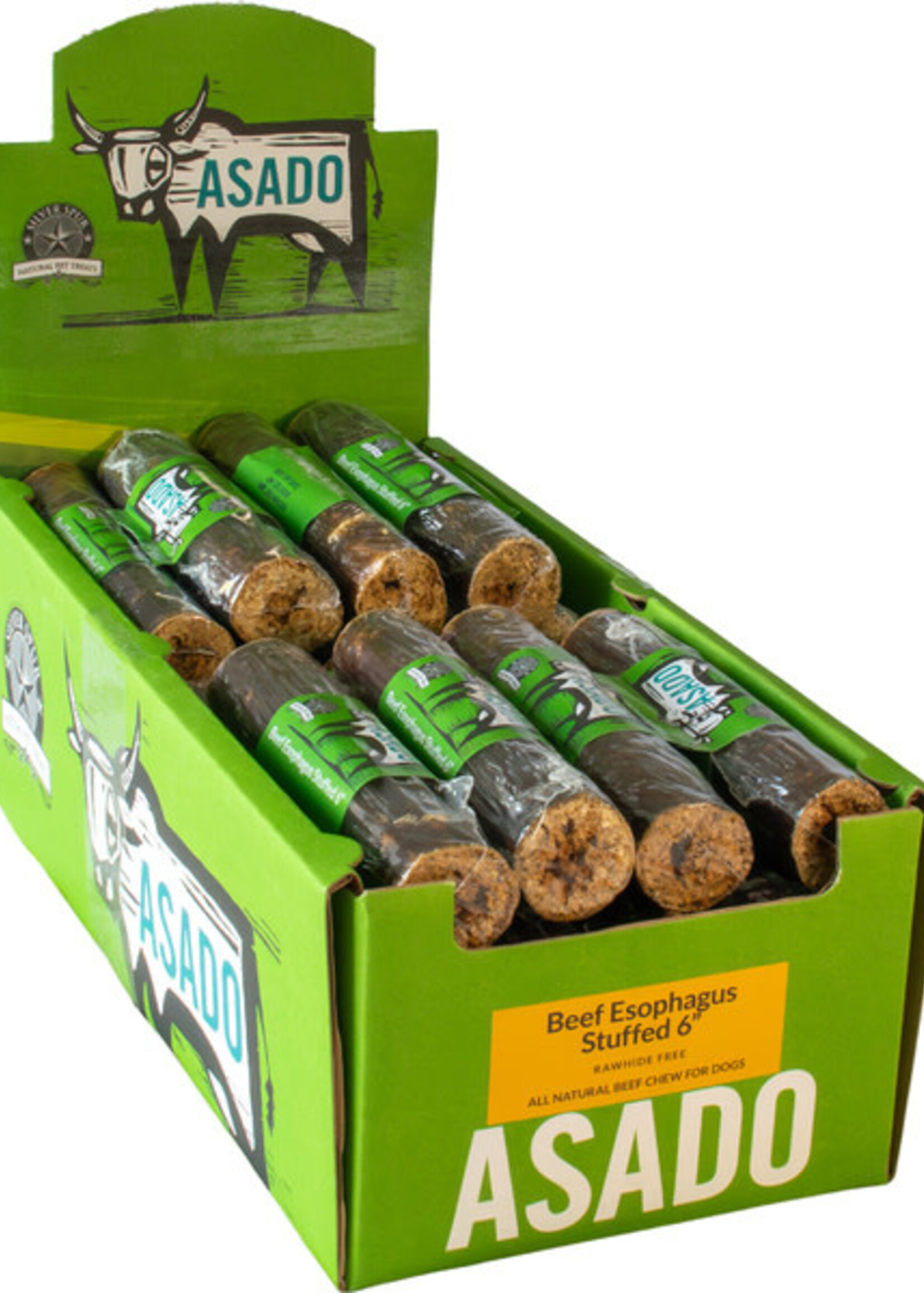 Silver Spur Asado ASADO Beef Esophagus Stuffed 6"