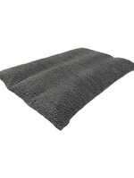 Goo-eez Anti-skid Plush Rectangular Pet Bed - XLarge - Grey