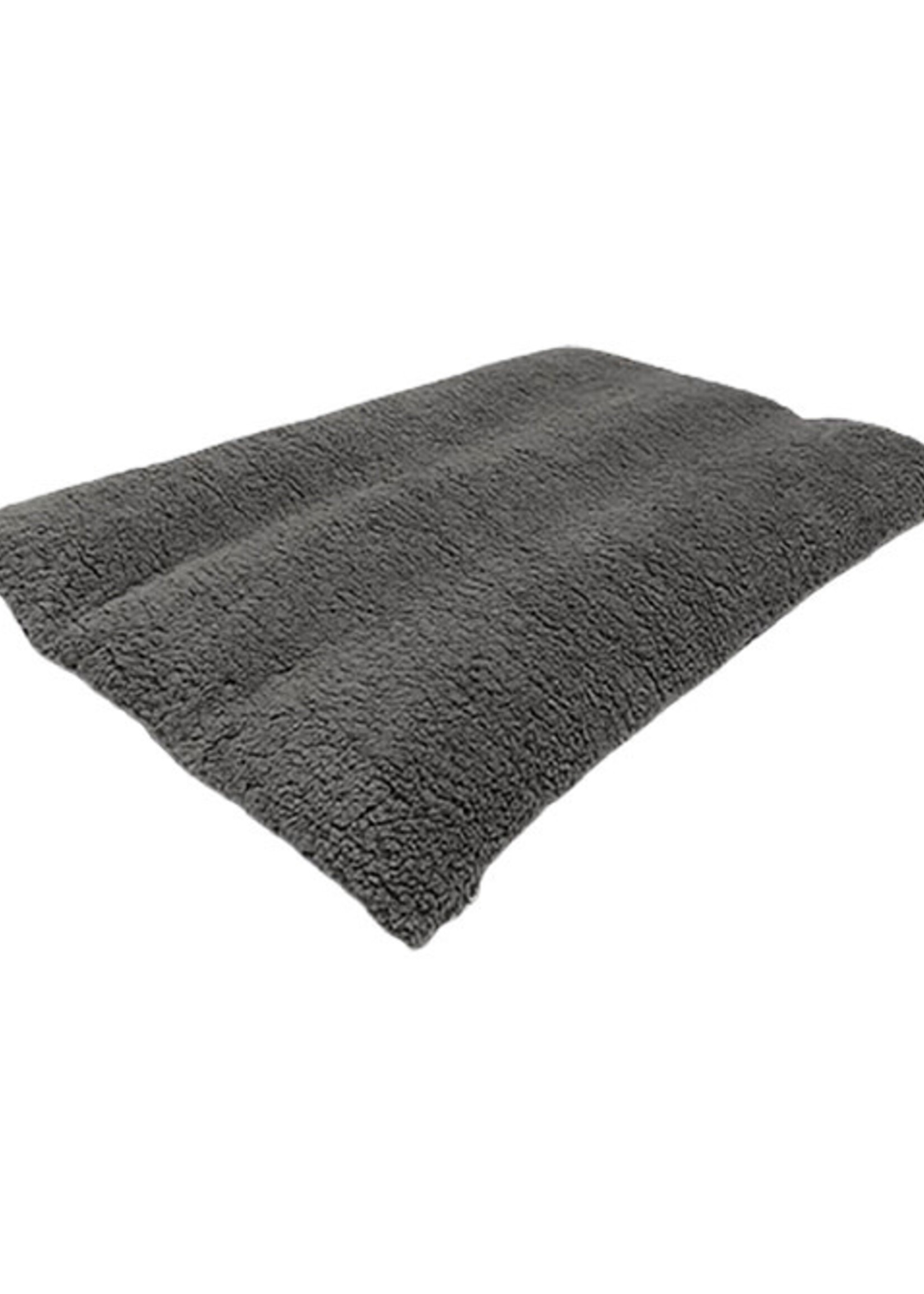Goo-eez Anti-skid Plush Rectangular Pet Bed - XLarge - Grey