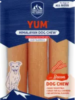 HIMALAYAN DOG CHEW Yum Himalayan Chew - Bacon - 3pc
