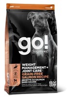 Petcurean Go! GO! Weight Mngment & Joint Care GF Salmon 22LB