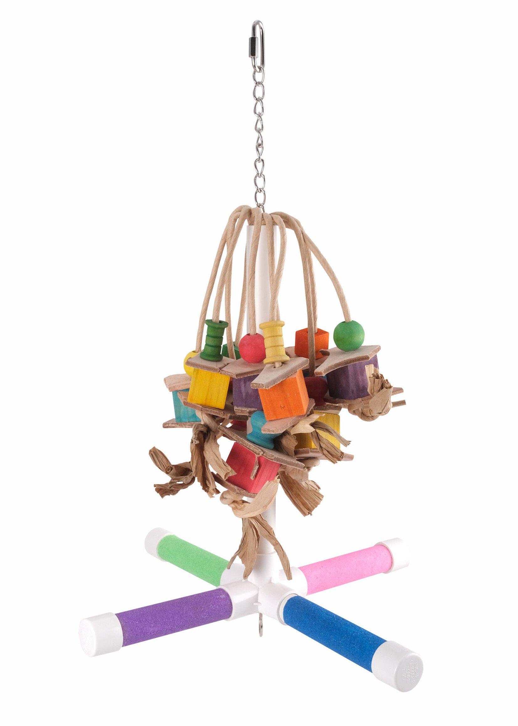 Hari HARI ACTIVE.PLAY - 4-Way Perch Swing & Toy - 36.8 cm x 34.3 cm (14.5 x 13.5 in) DISCONTINUED