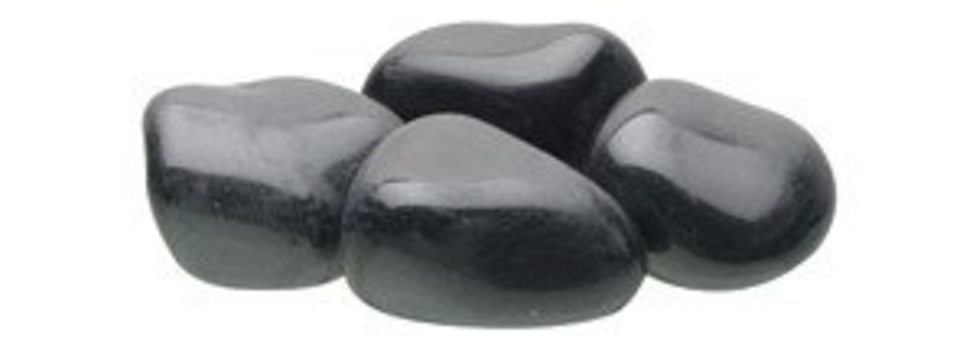 Fluval Polished Black Agate Stone 1.5 lb
