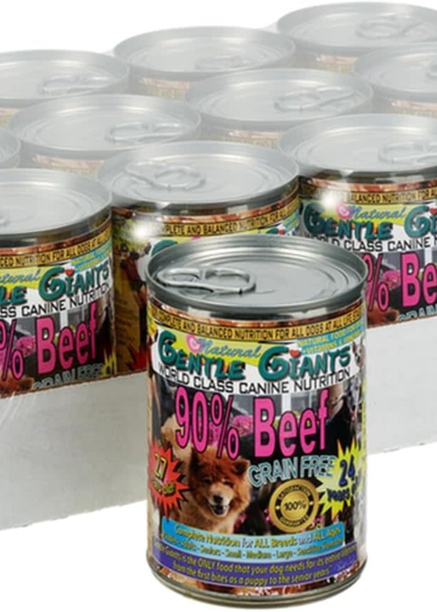 GENTLE Giant Gentle Giants DOG 90% Beef - Can 13oz
