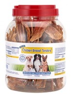 Pet Center Chicken 100% Breast Tenders Inner Fillets (32oz. Canister)