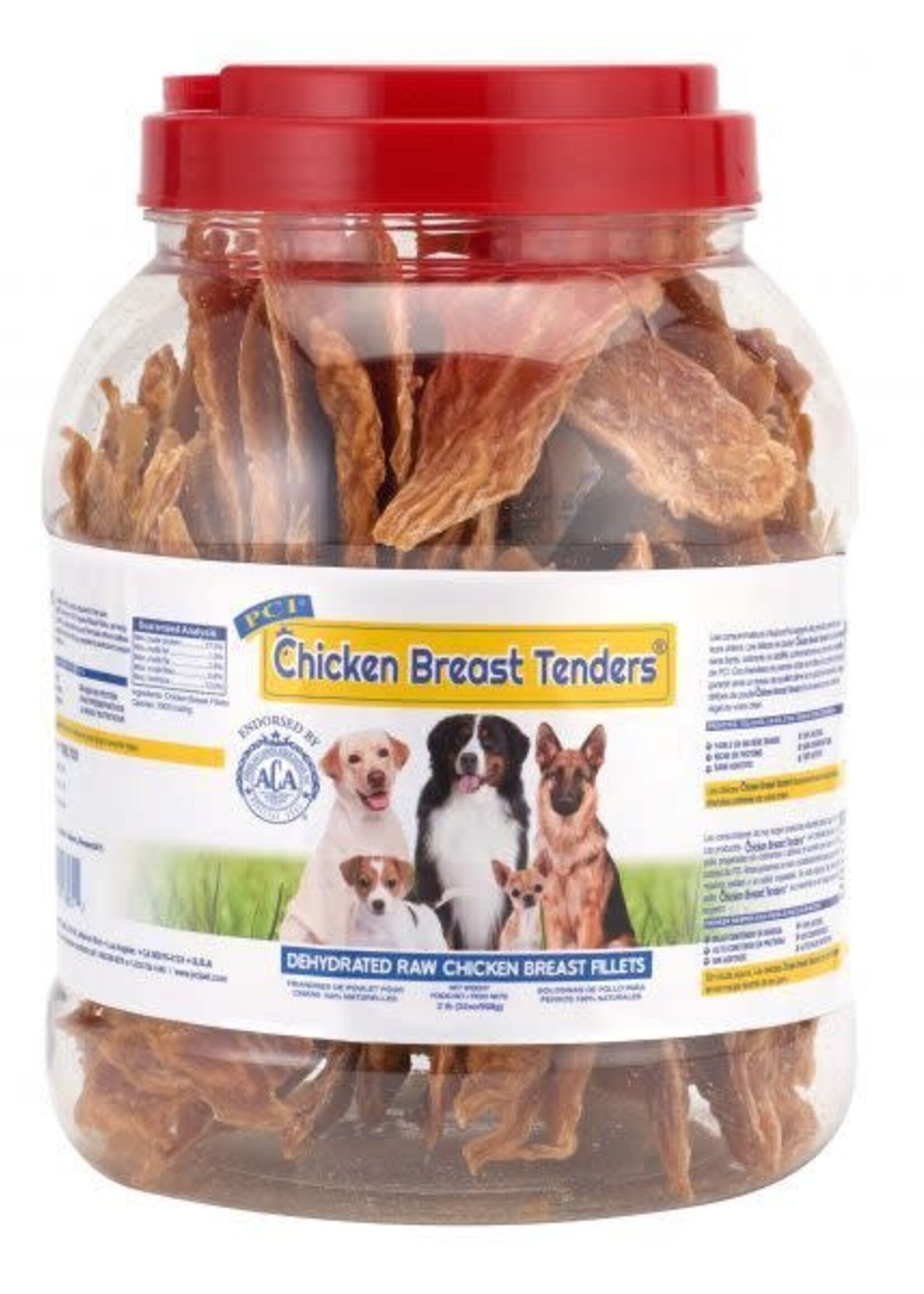 Chicken 100% Breast Tenders Inner Fillets (32oz. Canister)
