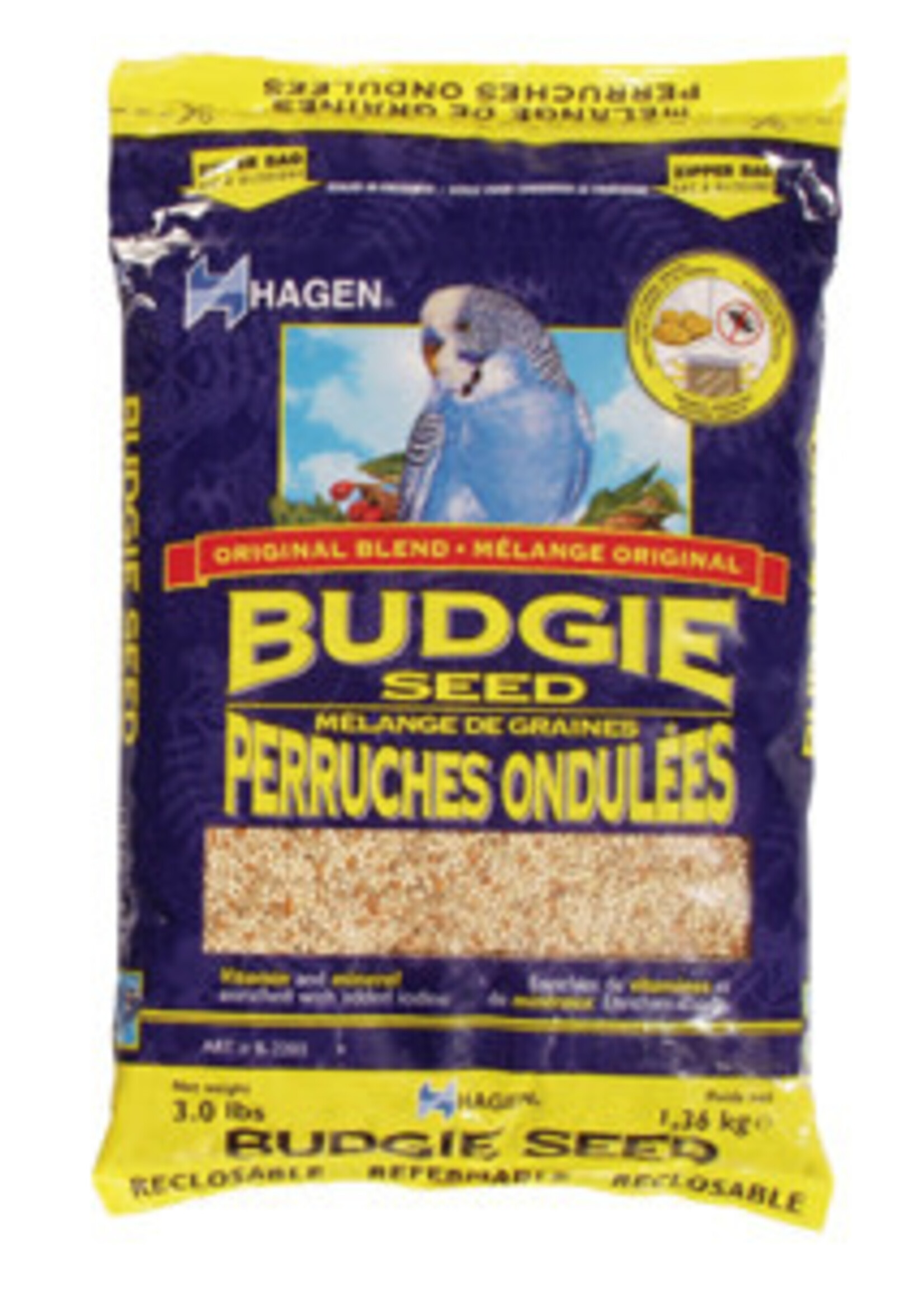 Hagen Parakeet (Budgie) Staple VME Seed - 1.36 kg (3 lb)
