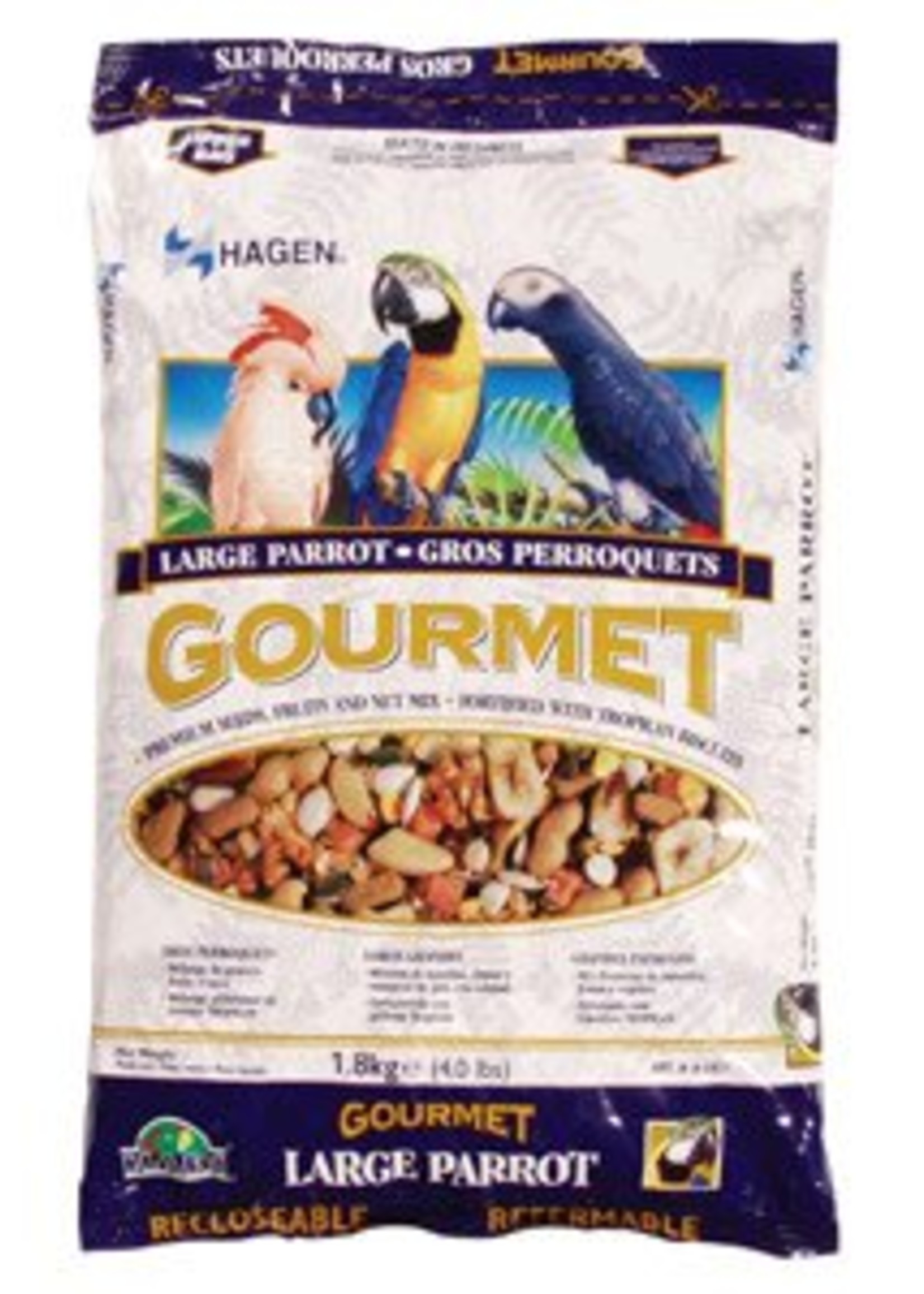 Hagen Gourmet Large Parrot Mix, 1.8 kg (4 lb)