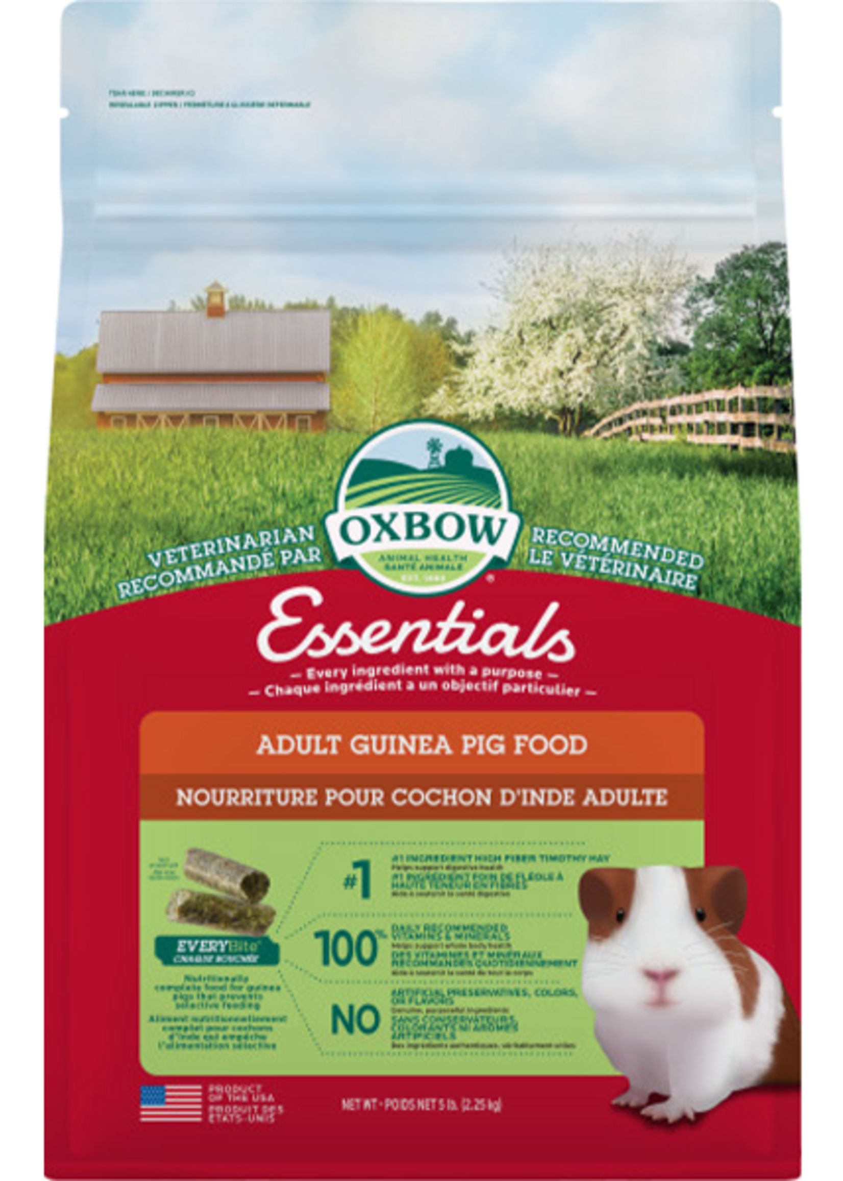 Oxbow Oxbow Essentials Adult Guinea Pig Food 5 lb