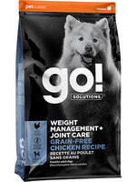 Petcurean Go! GO! Weight Mngment & Joint Care GF Chicken 22LB