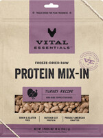 Vital Essentials FD Raw Protein Mix-In Mini Nibs Turkey 18OZ