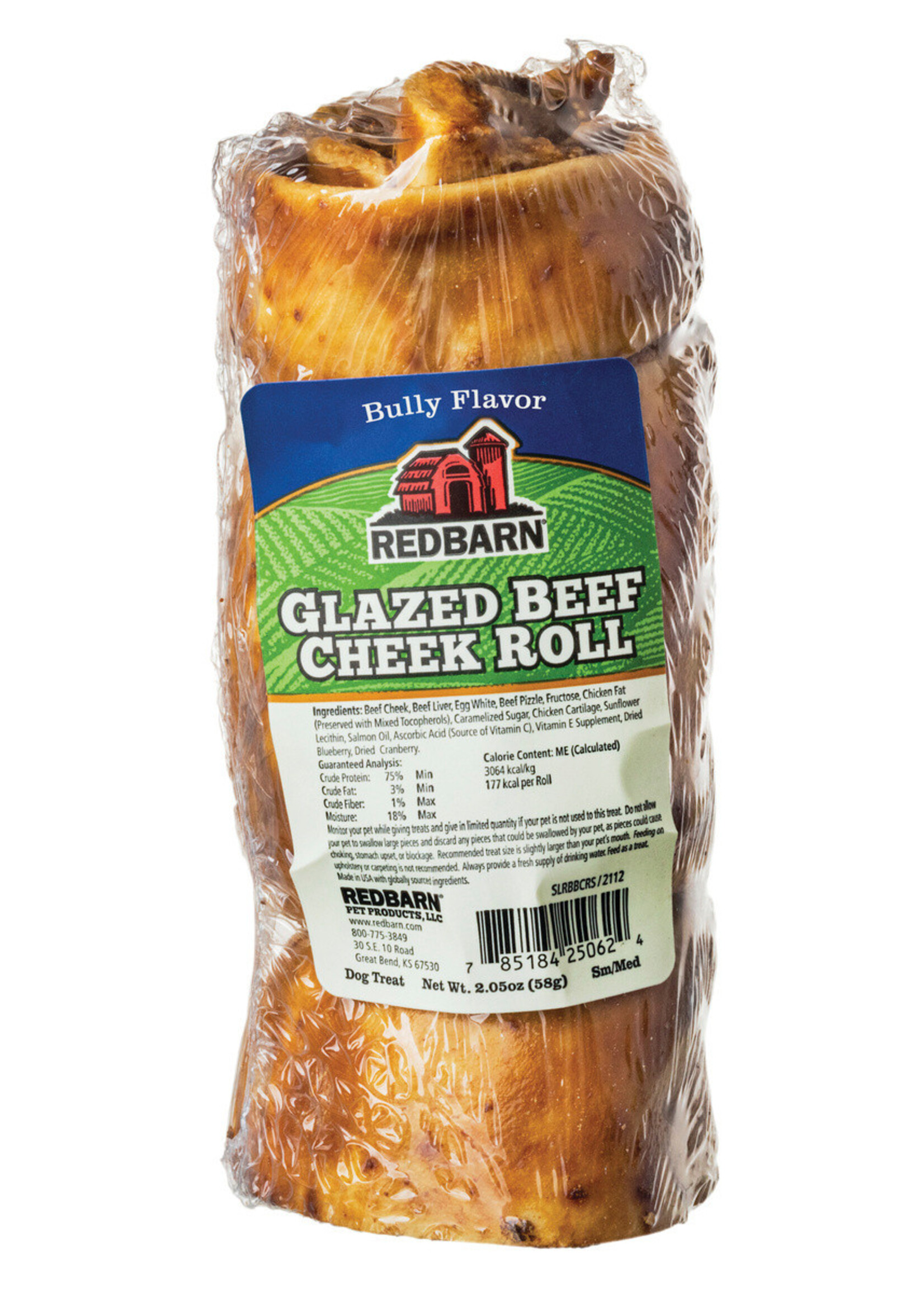 Red Barn Glazed Bully Cheek Roll