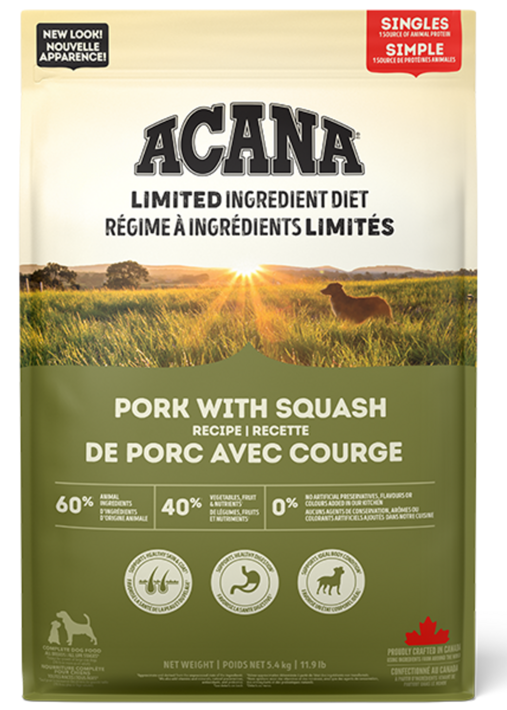 Acana Dog ACANA Dog Singles Pork with Squash 5.4 kg