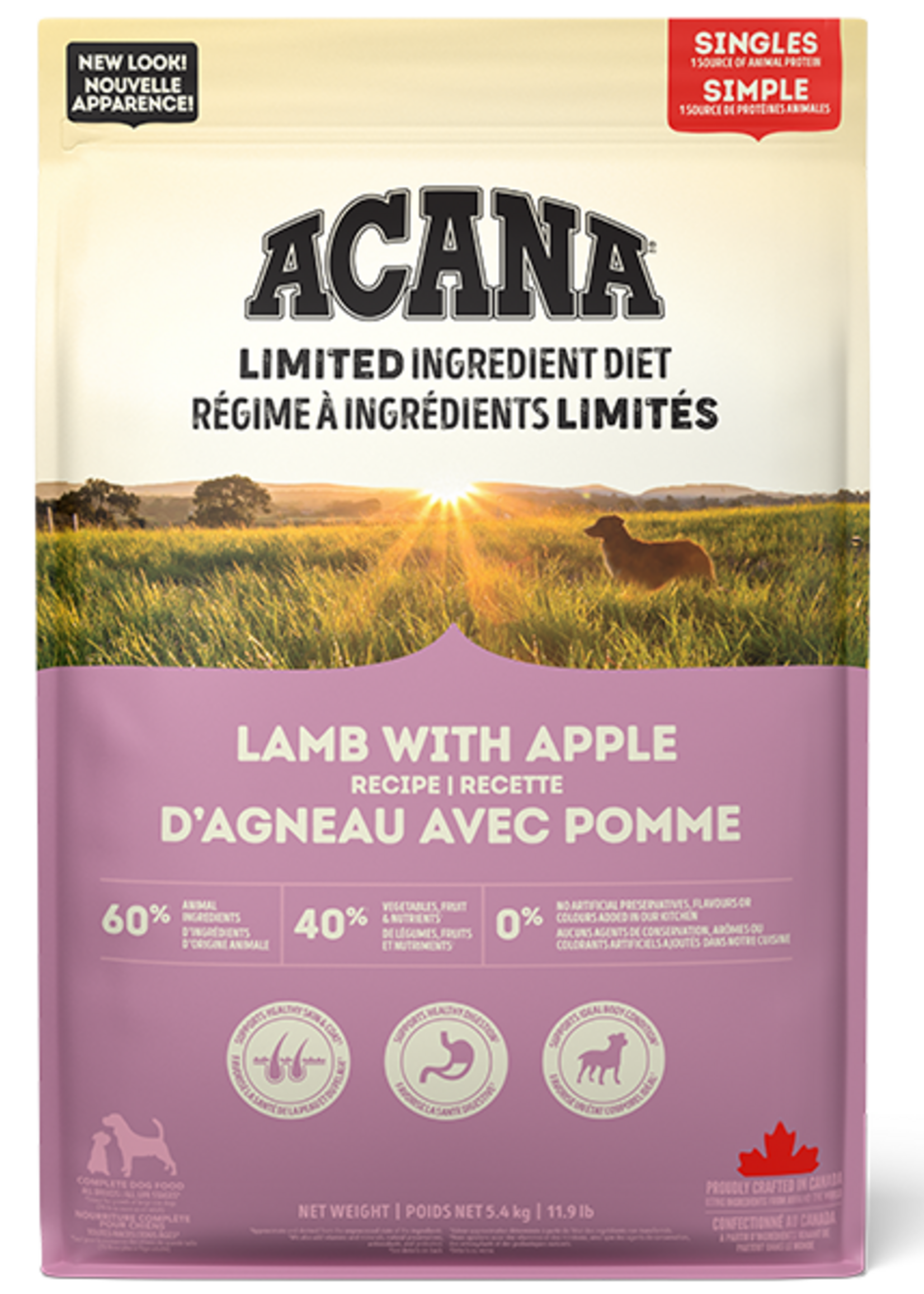 Acana Dog ACANA Dog Singles Lamb with Apple 1.8 kg