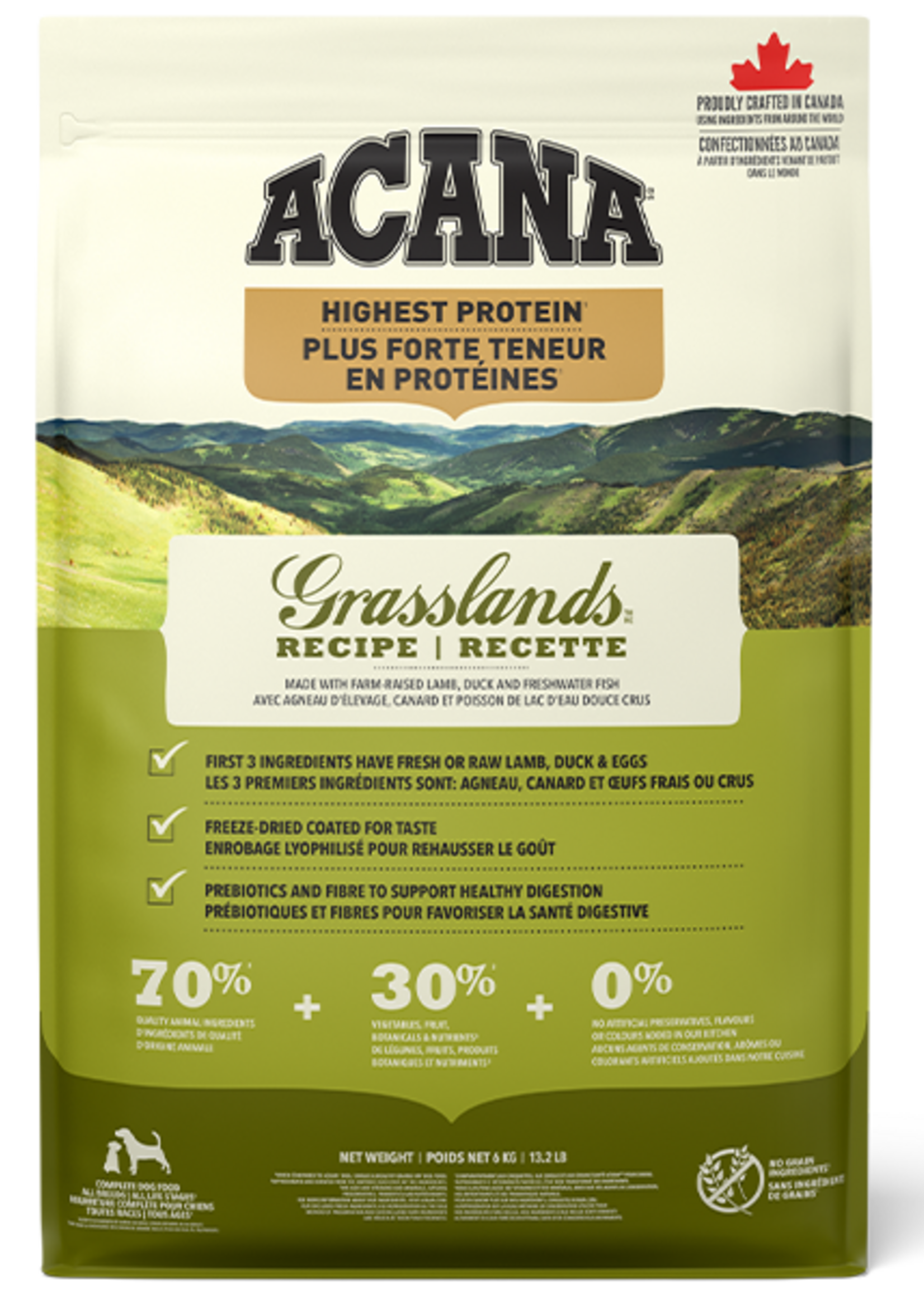 Acana Dog ACANA Dog Highest Protein Grasslands 6 kg