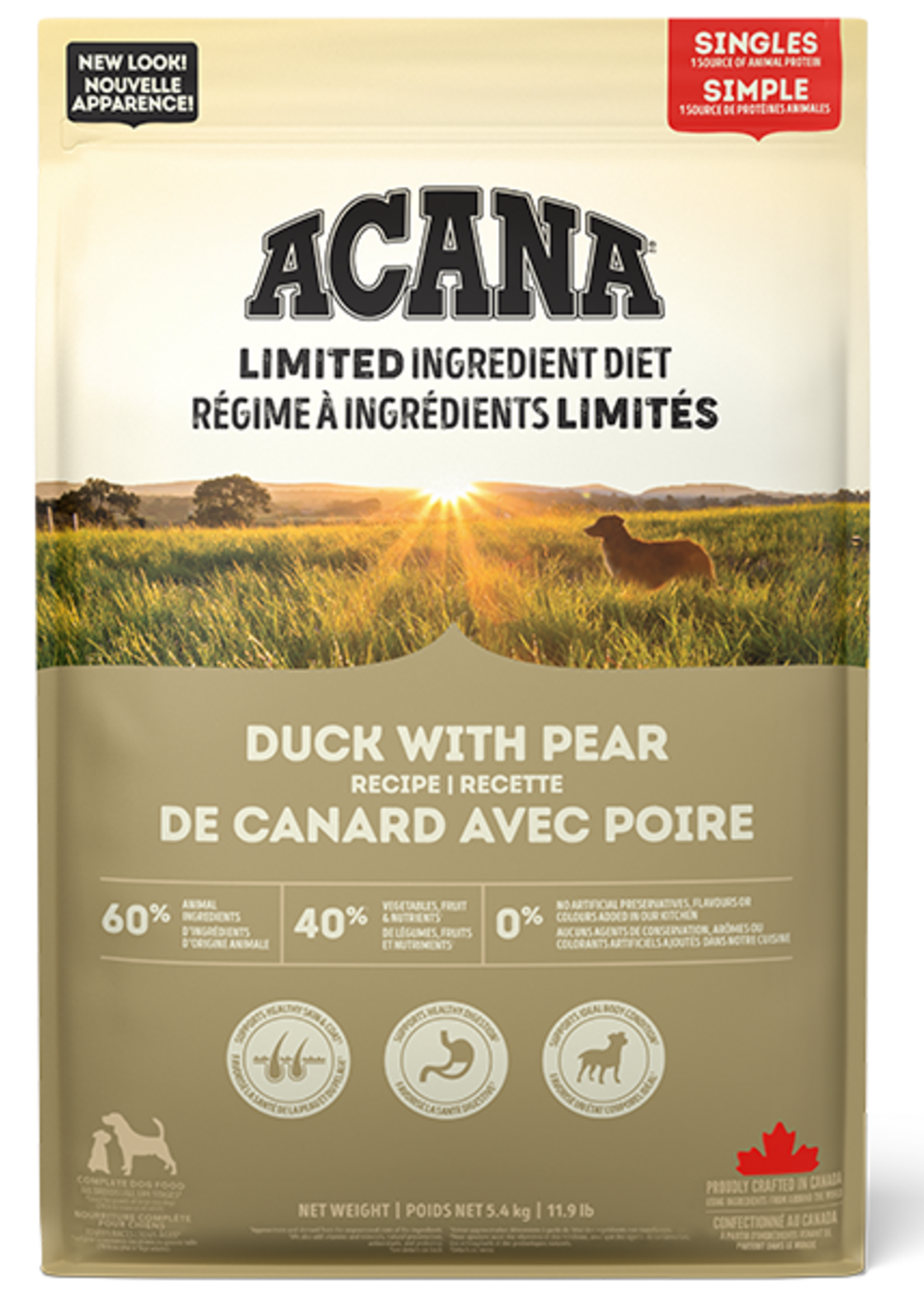 Acana Dog ACANA Dog Singles Duck with Pear 5.4 kg
