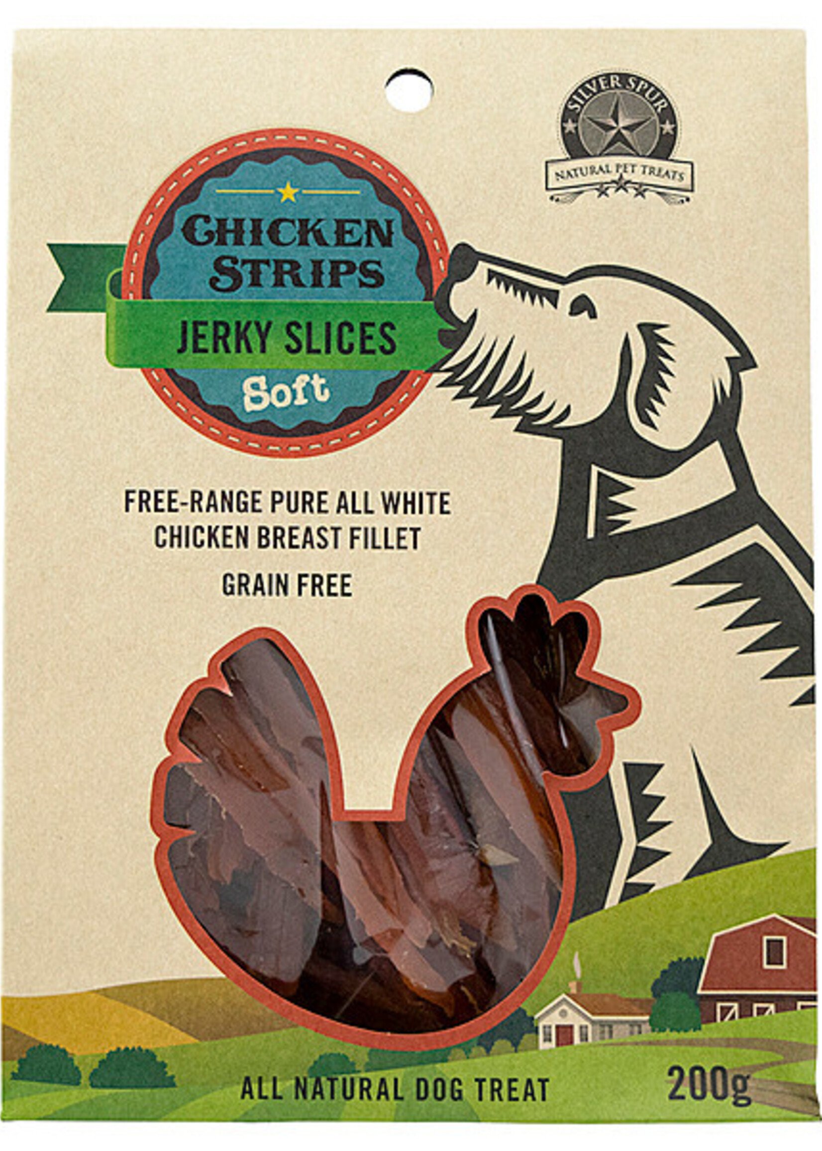 Silver Spur Chicken Jerky Slices 200GM