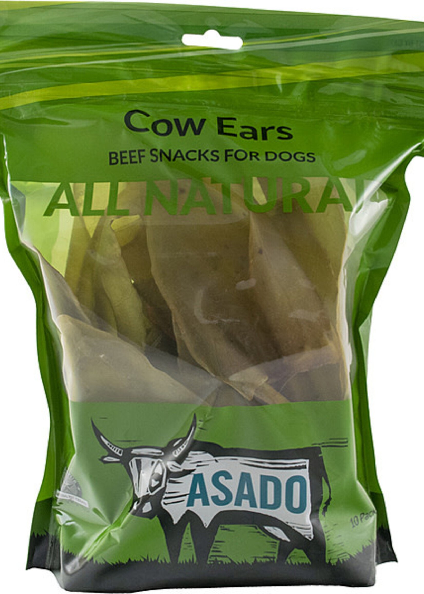 Silver Spur Asado ASADO Cow Ears 10PK