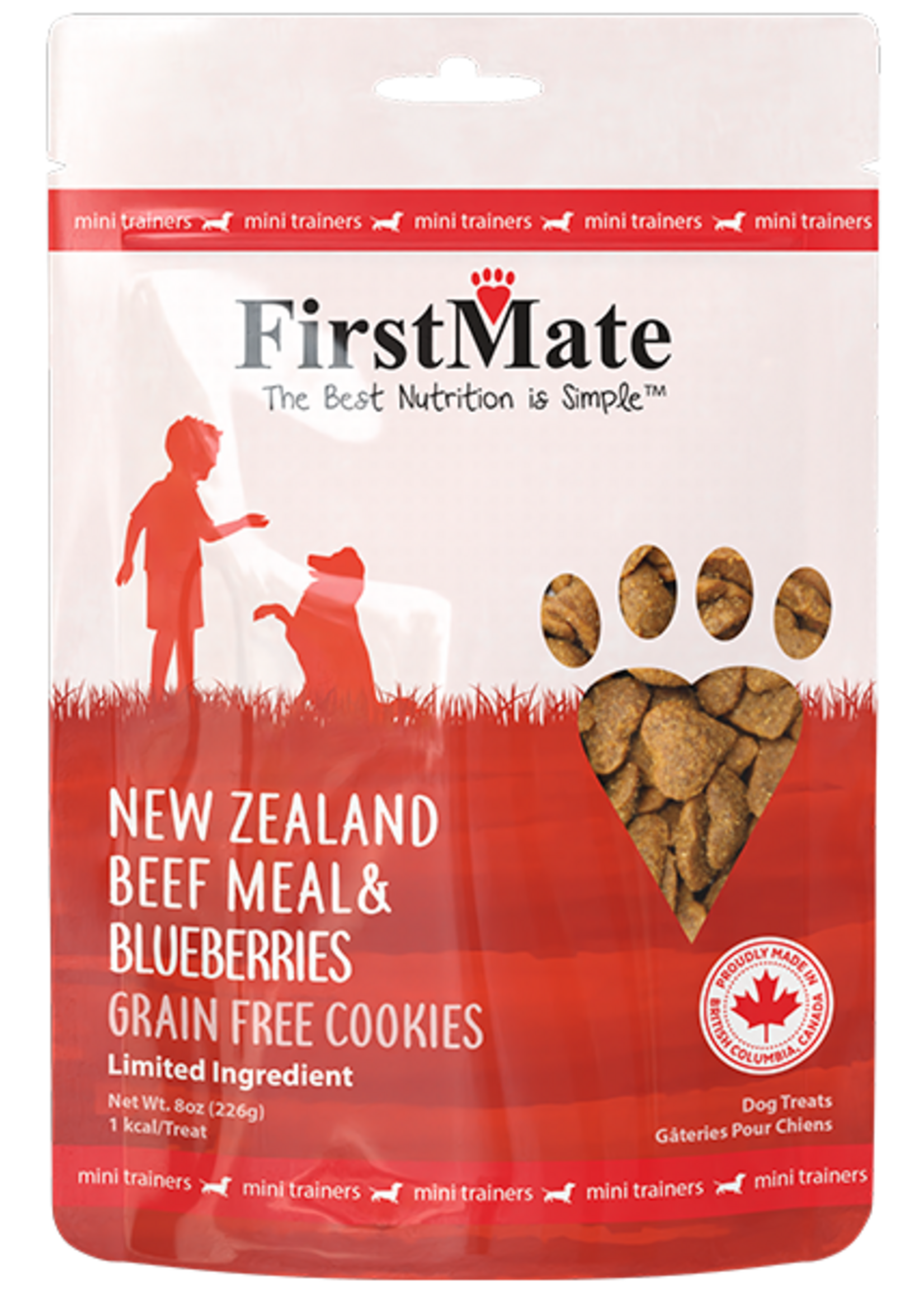 First Mate First Mate - GF Mini Cookies - Beef & Blueberries