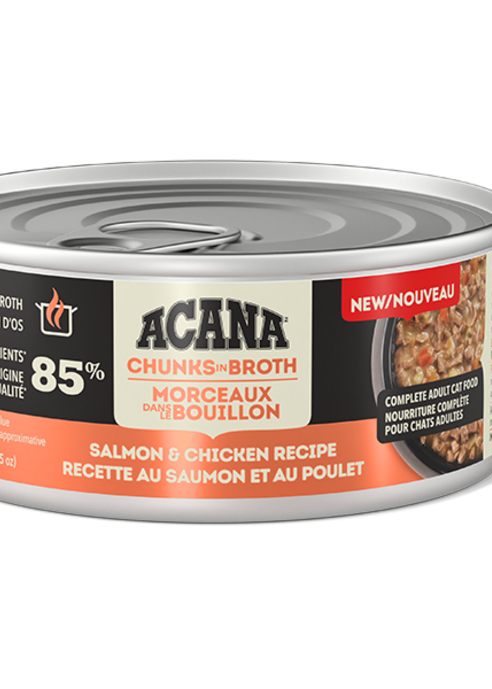 Acana Cat ACANA  Cat Chunks in Broth Salmon & Chicken Cat  155 g