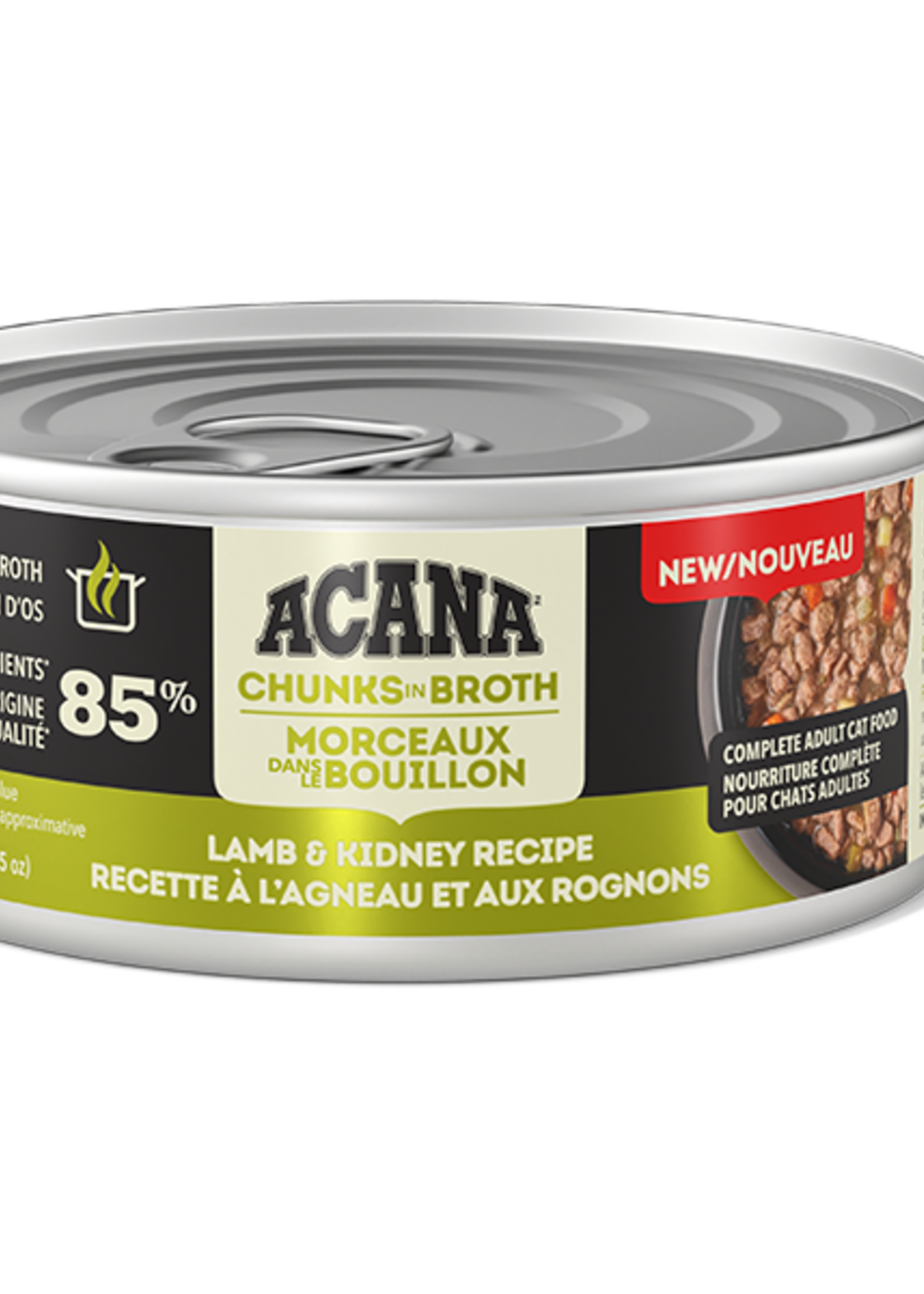 Acana Cat ACANA Cat Chunks in Broth Lamb & Kidney 155 g