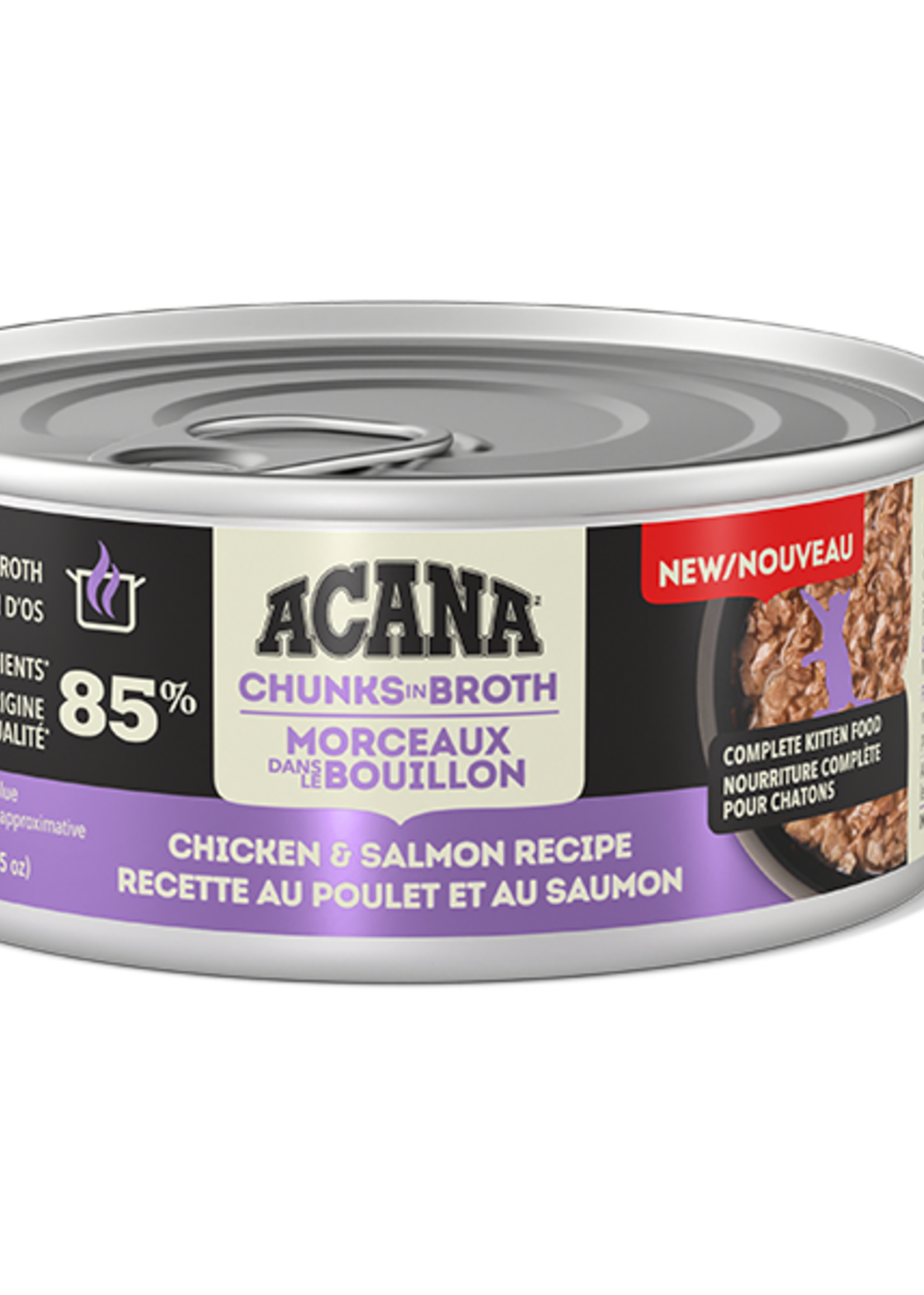Acana Cat ACANA Cat Premium Chunks Chk & Salmon Entree Kitten 155g
