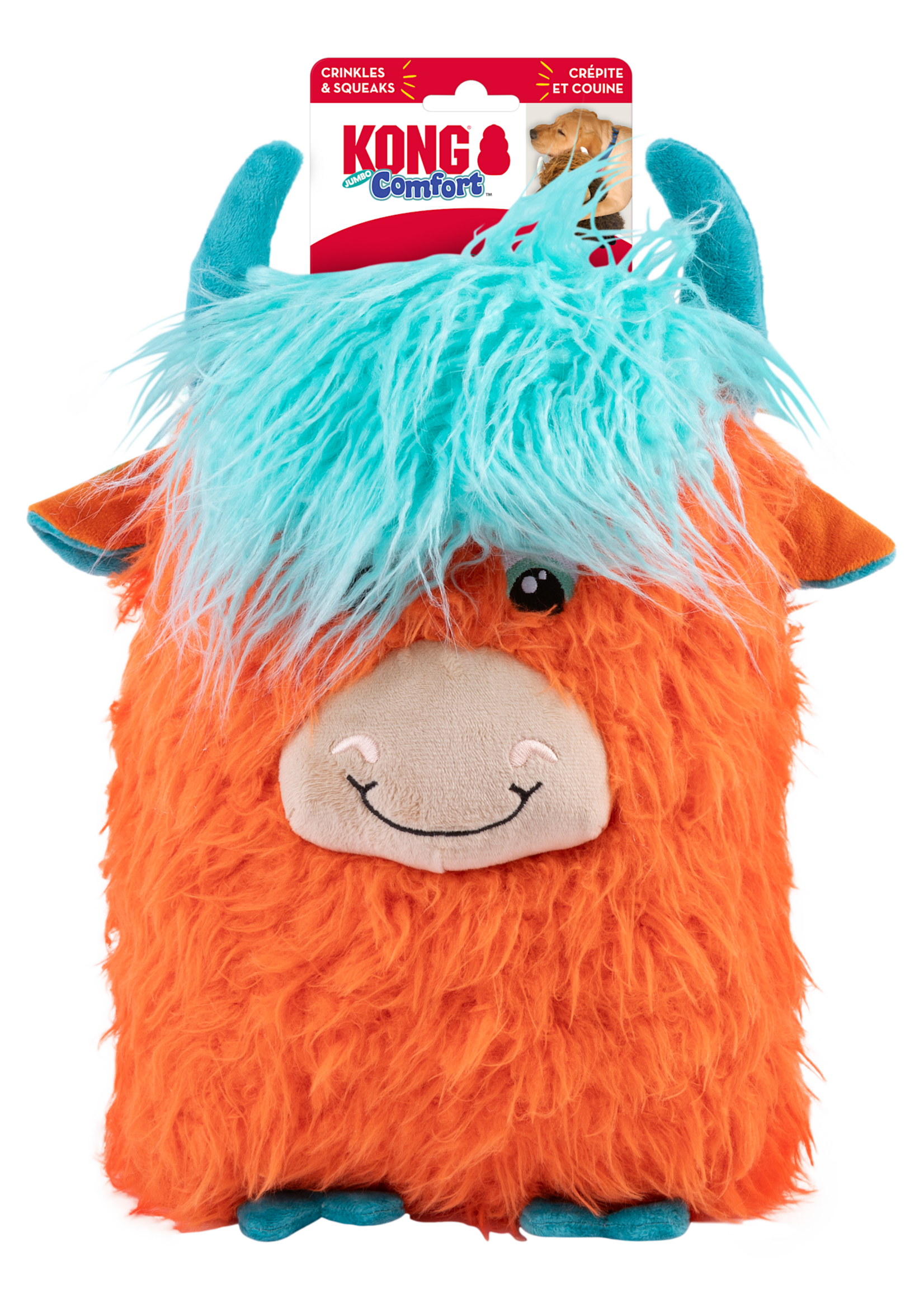 Kong Jumbo Highland Cow Assorted