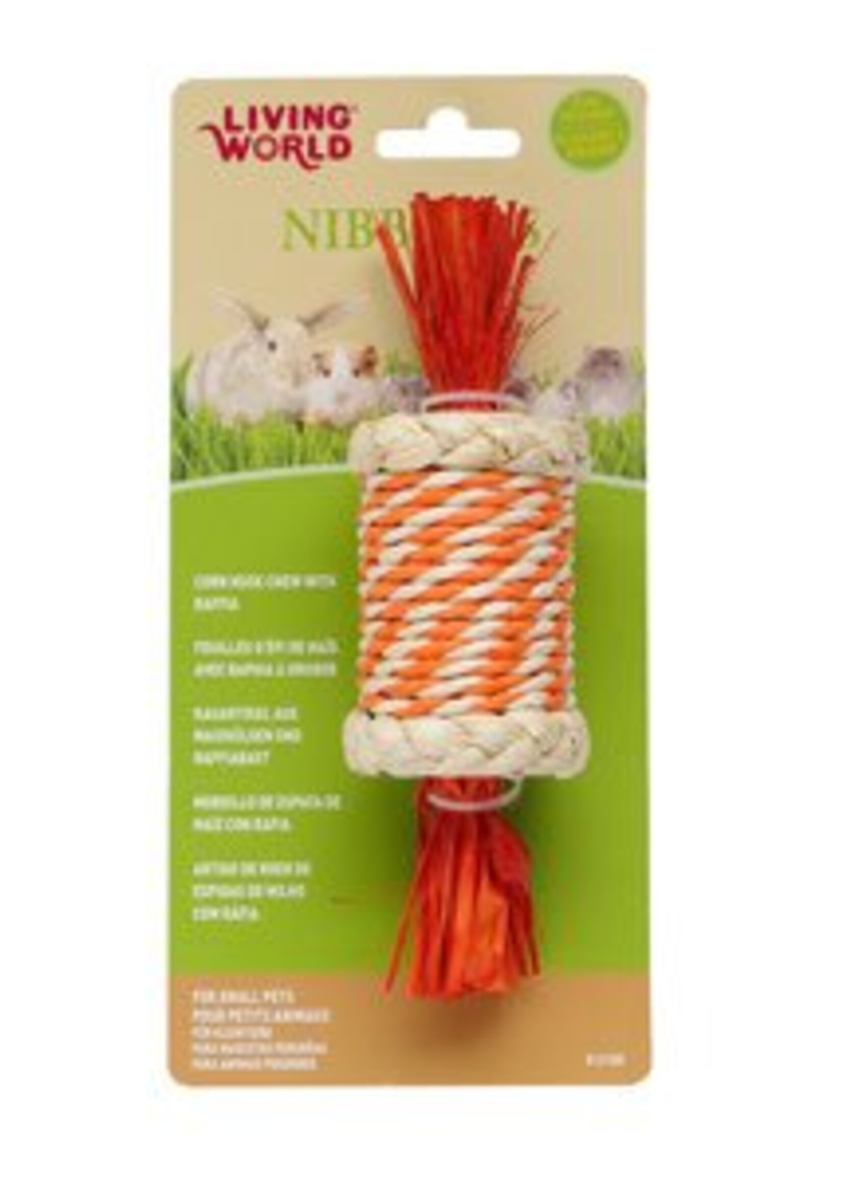 Living World LW Nibblers, Corn Husk Chews, Candy