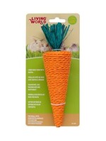 Living World LW Nibblers, Corn Husk Chews, Carrot