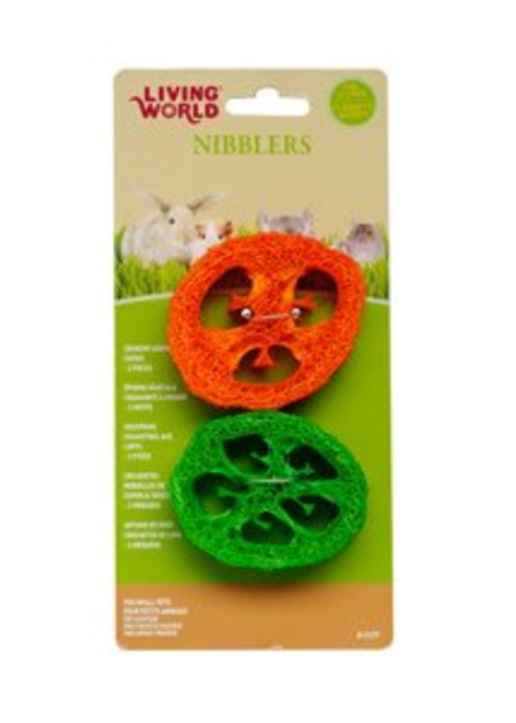 Living World Living World Nibblers Slices Loofah Chews