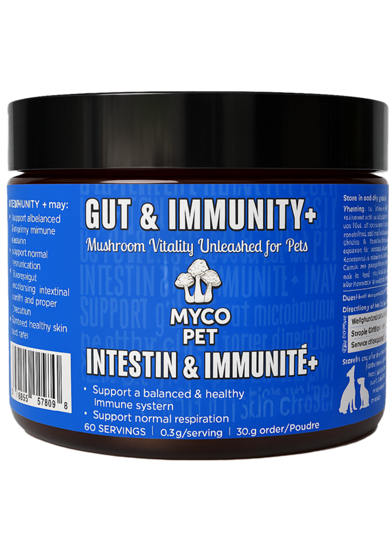 MYCO PET MYCO PET Gut & Immunity + -  30g