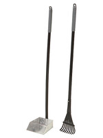 PetMate Clean Response Aluminum Rake & Pan - Small