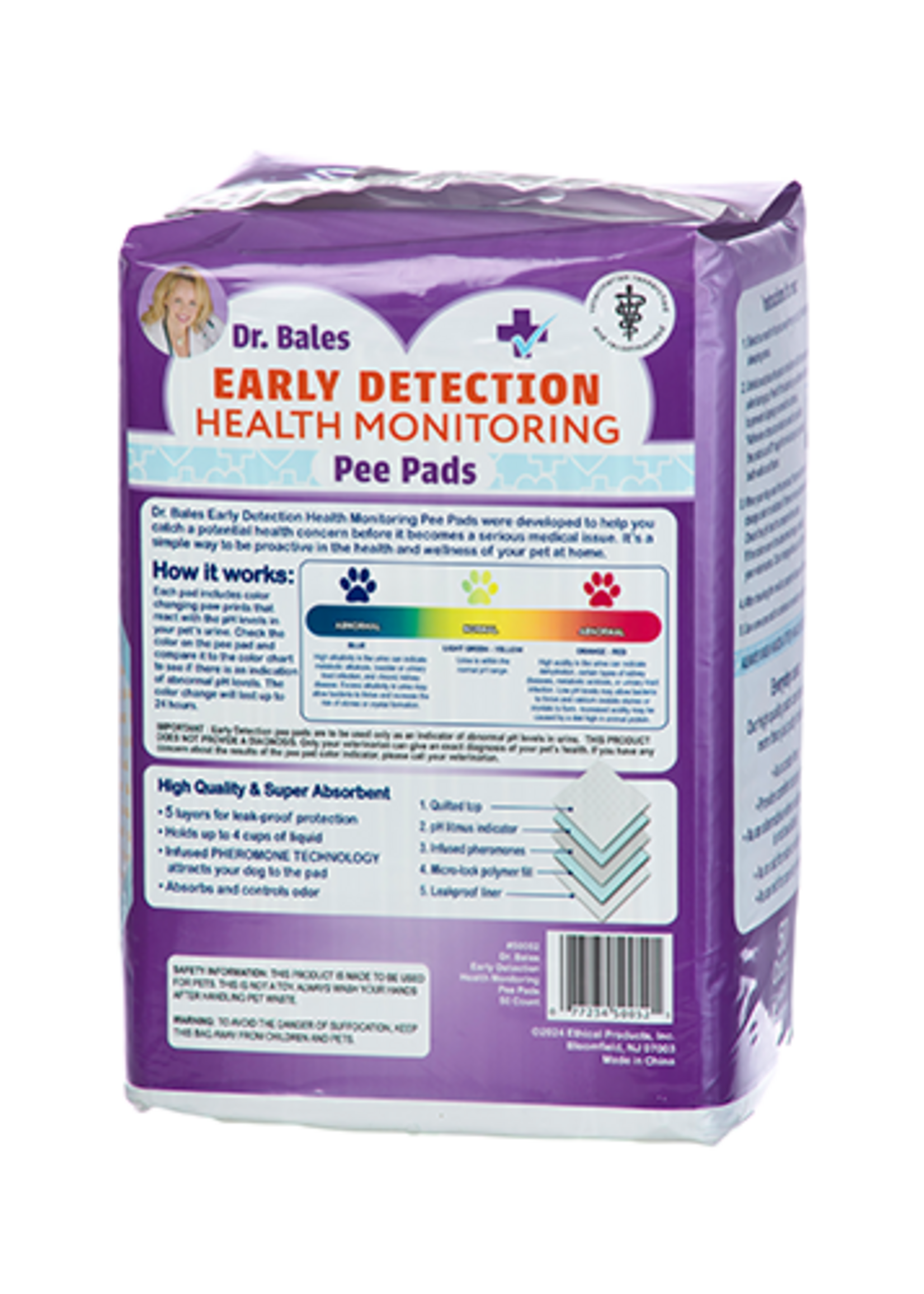EPR Spot Dr. Bales Early Detection - PeePads - 50ct