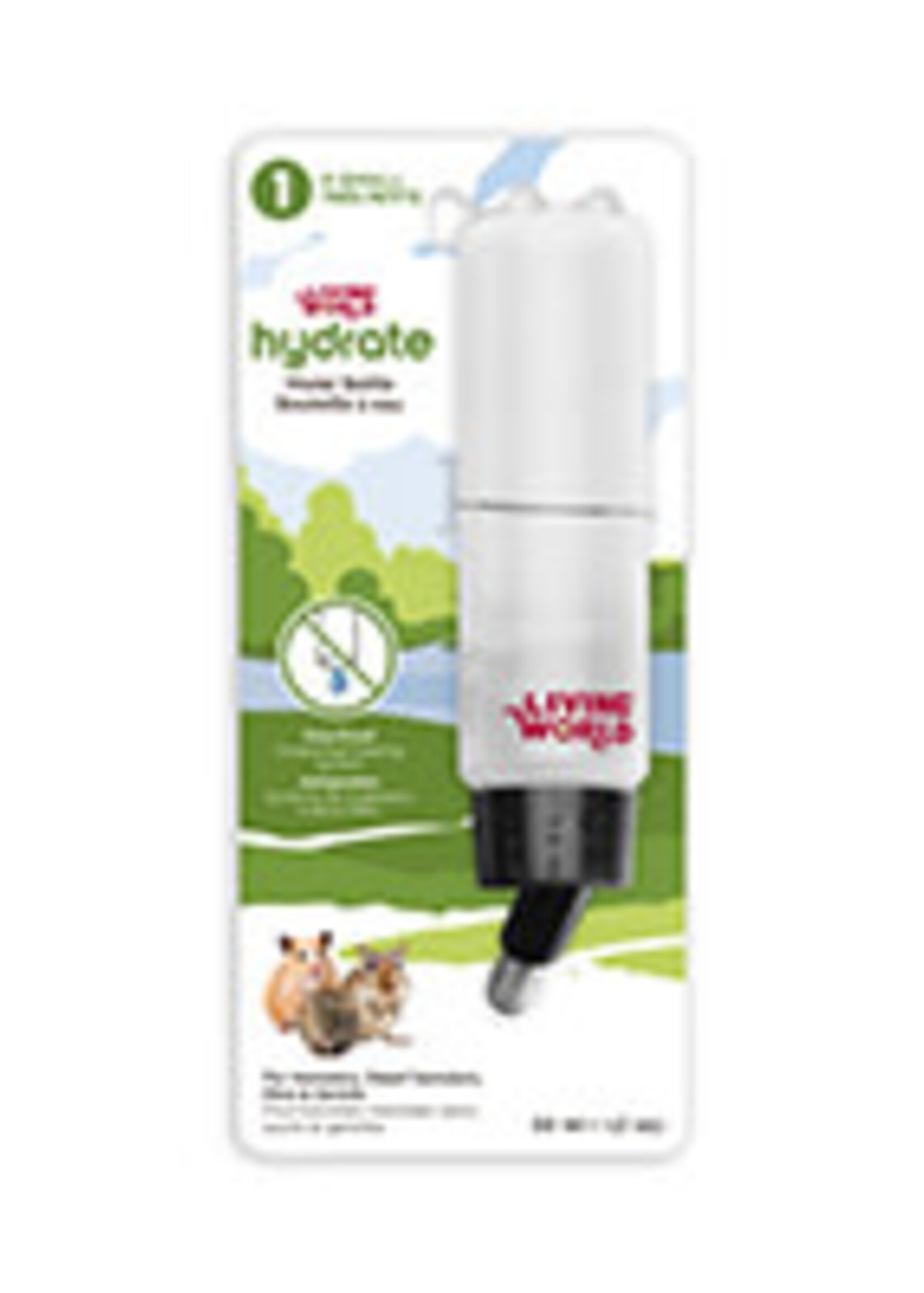 Living World Living World Water Bottle - XSmall - 60 ml (2 oz)