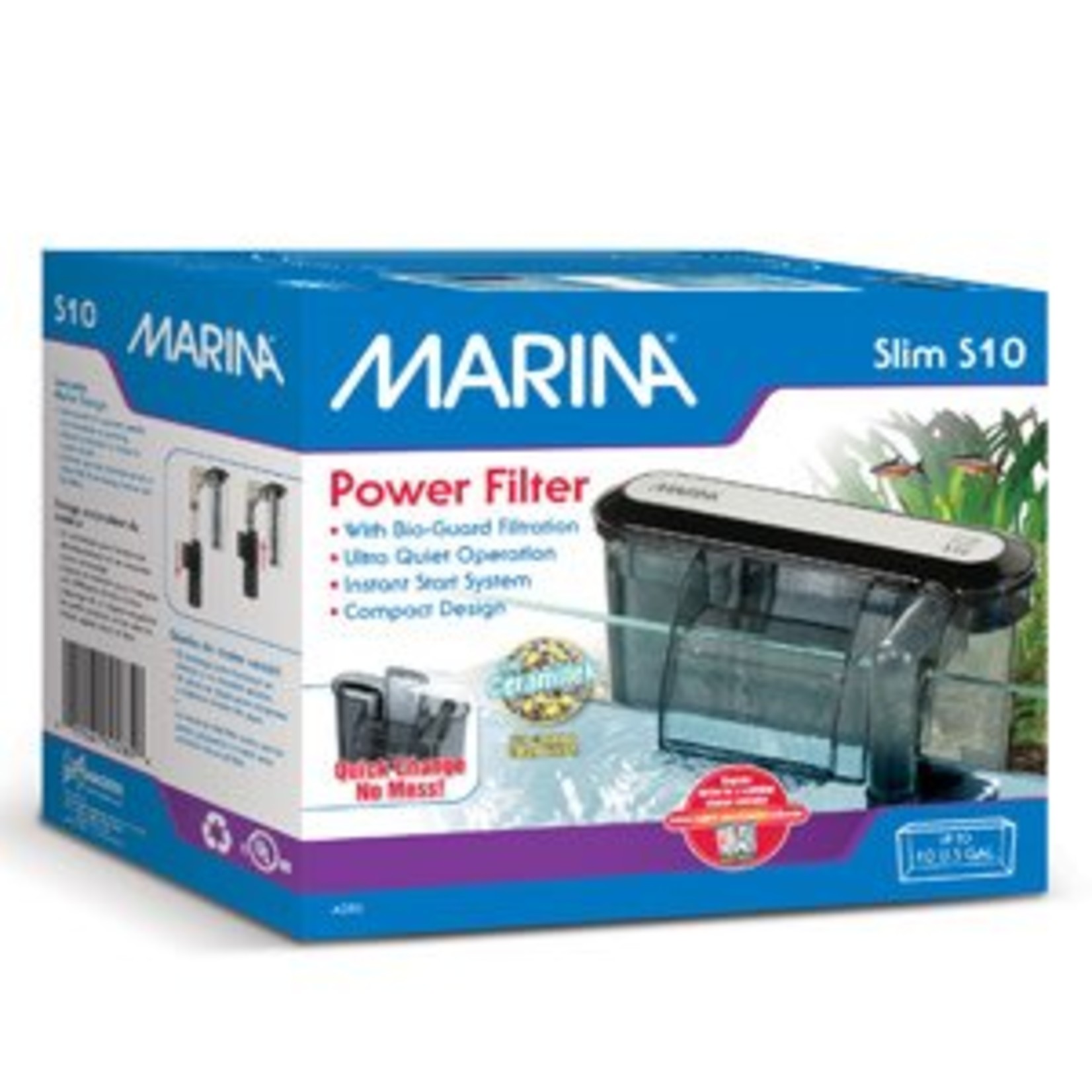 Slim Filter S10 For Aquariums up to 38L (10 US Gal)